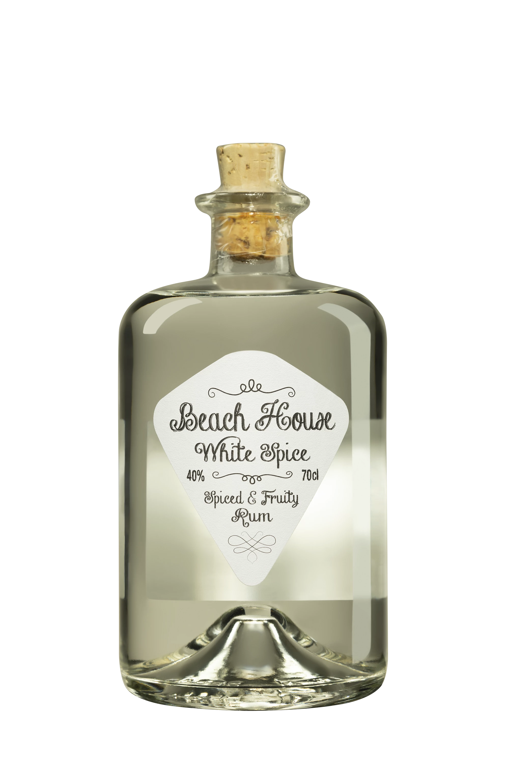 Beach House - Molasses Mauritius Rhum "White Spice" Blanc 40°, 70cl