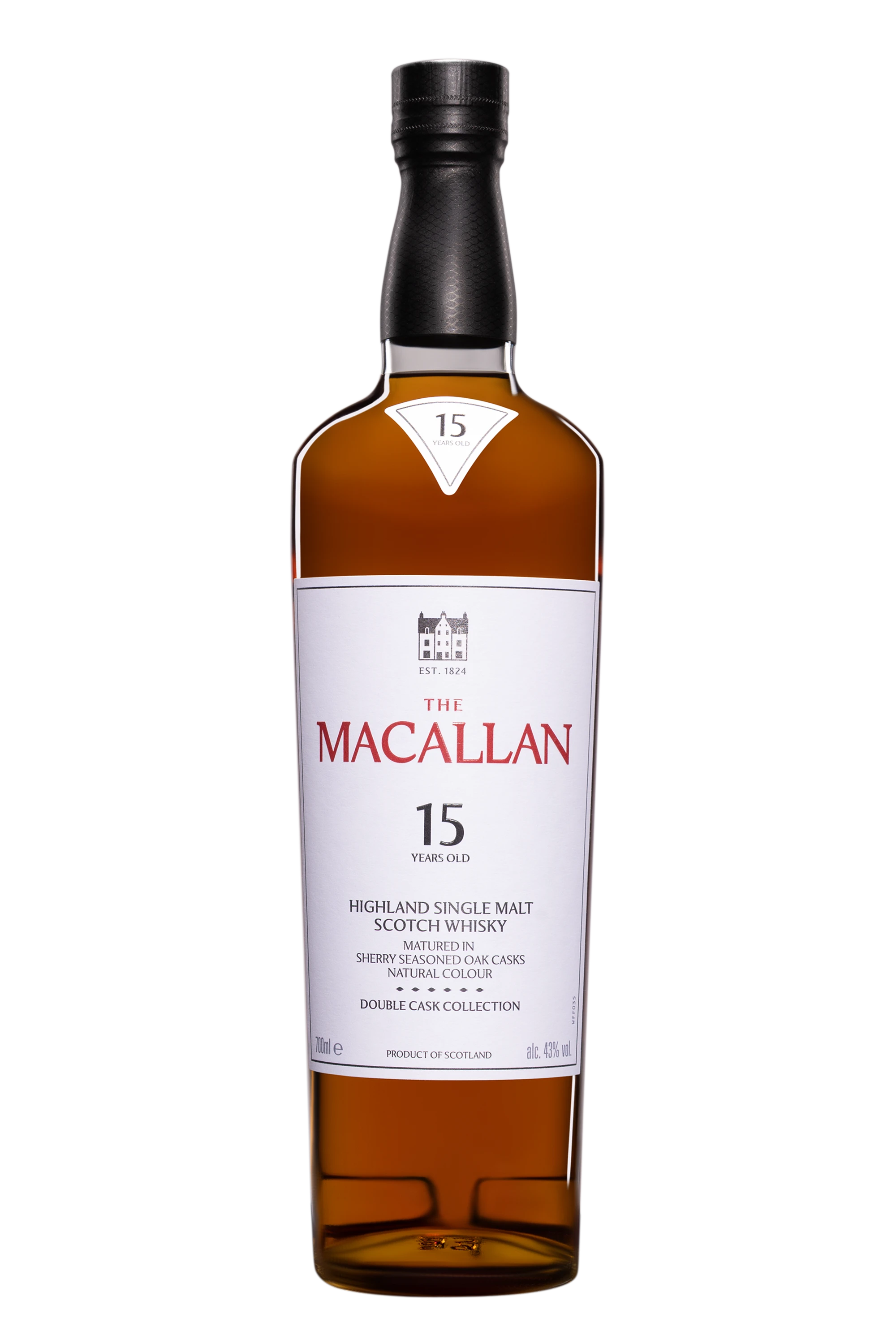 The Macallan - Single Malt Scotch Whisky "15 Ans Double Cask - Release 2025" Brun NV 43° Giftbox, 70cl