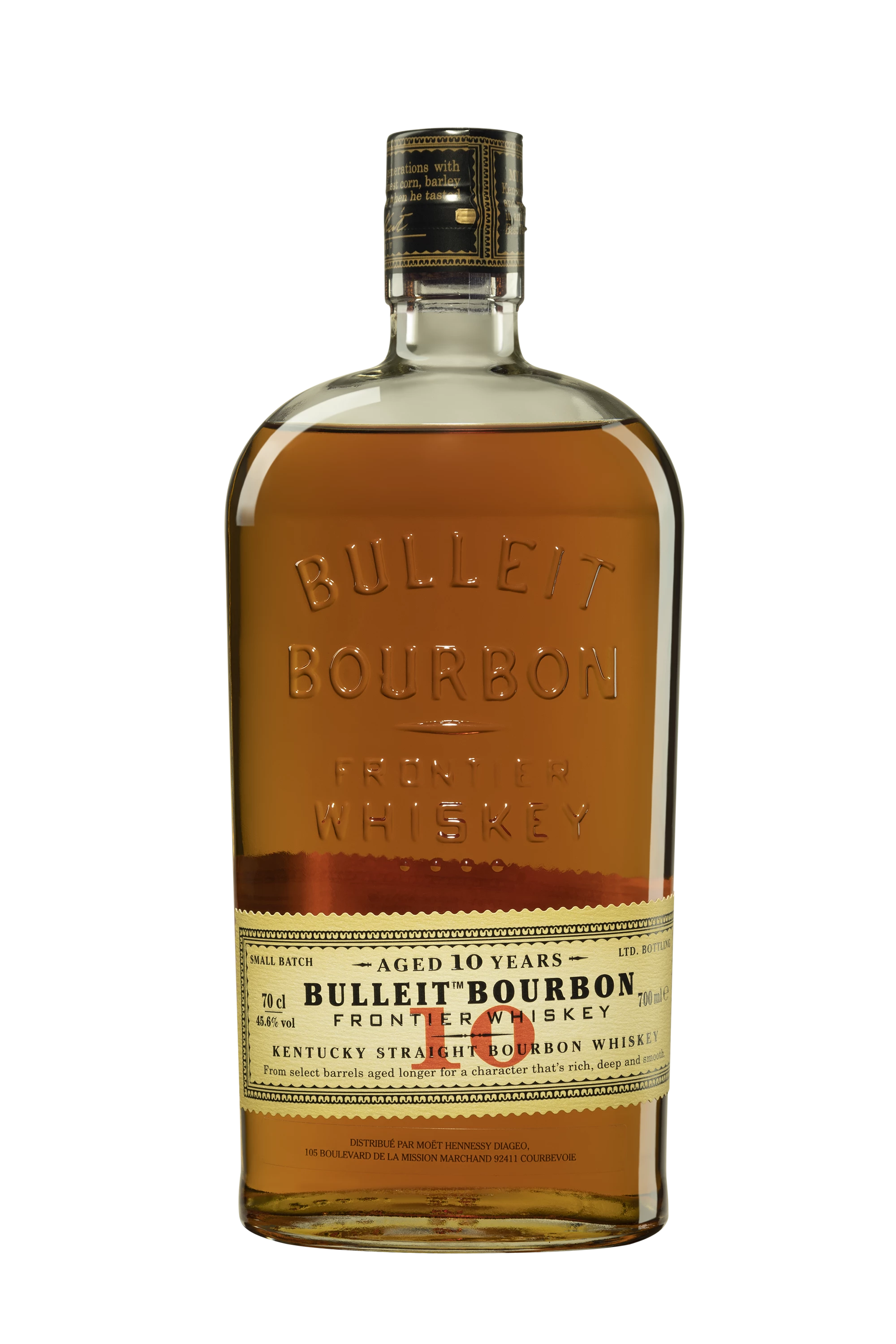 Bulleit - Kentucky Bourbon "10 Ans" 45.6°, 70cl