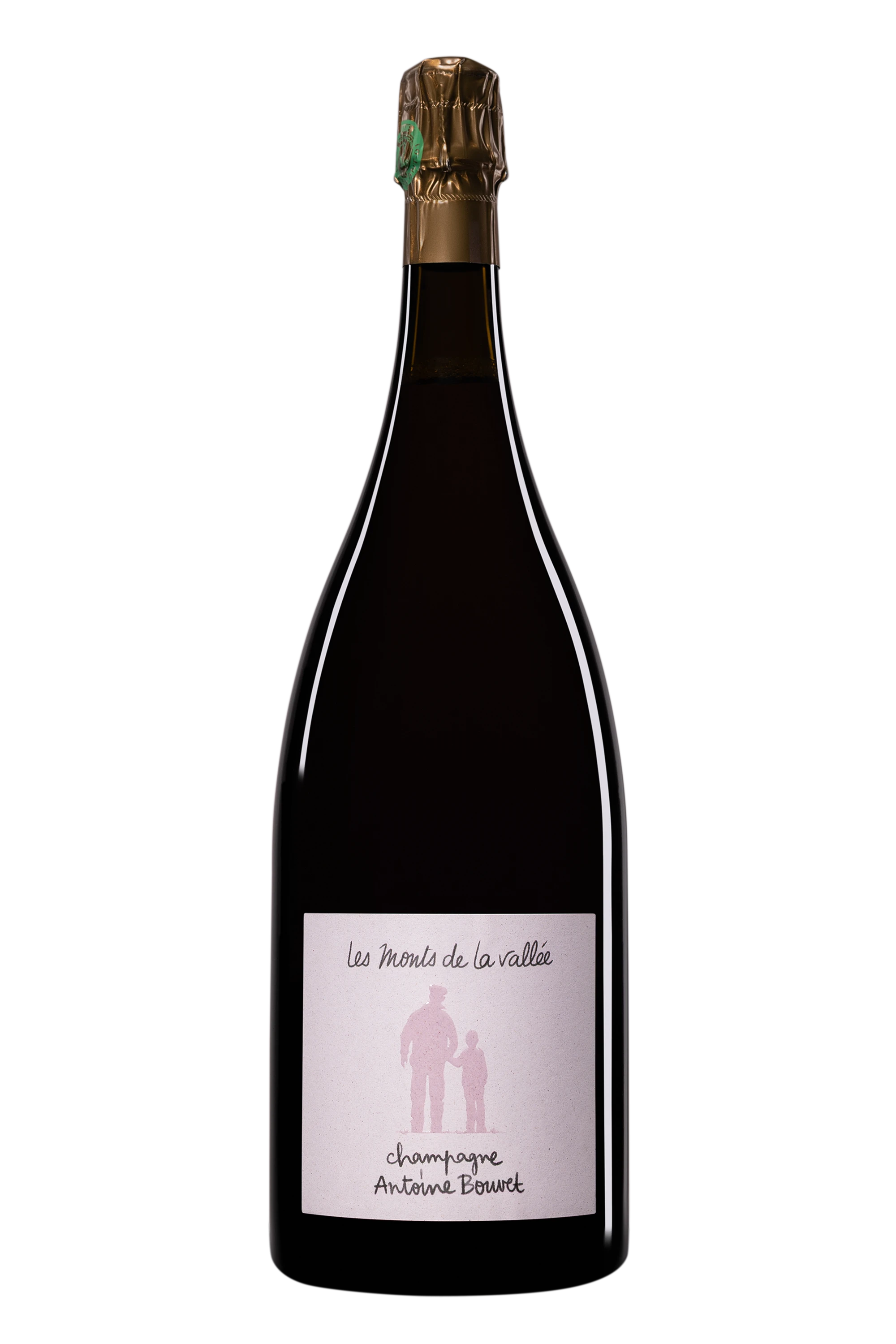 Domaine Antoine Bouvet - Champagne Extra-Brut "Les Monts de la Vallée" Rosé Vendange 2022 Dégorgement 28 May. 2025, 150cl