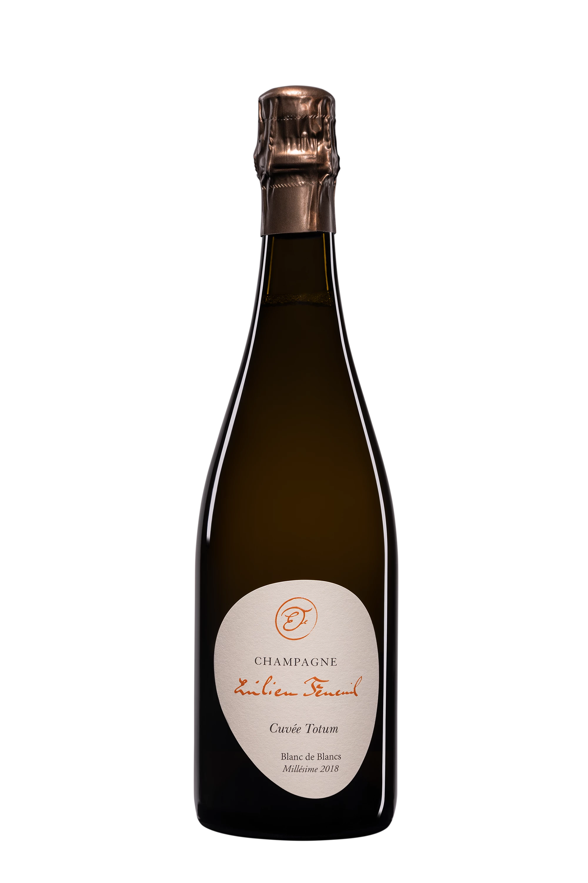 Domaine Emilien Feneuil - Champagne Extra-Brut 1er Cru Blanc de Blancs Millésimé "Cuvée Totum" Blanc 2018 Dégorgement 21 May. 2021 12.7°, 75cl