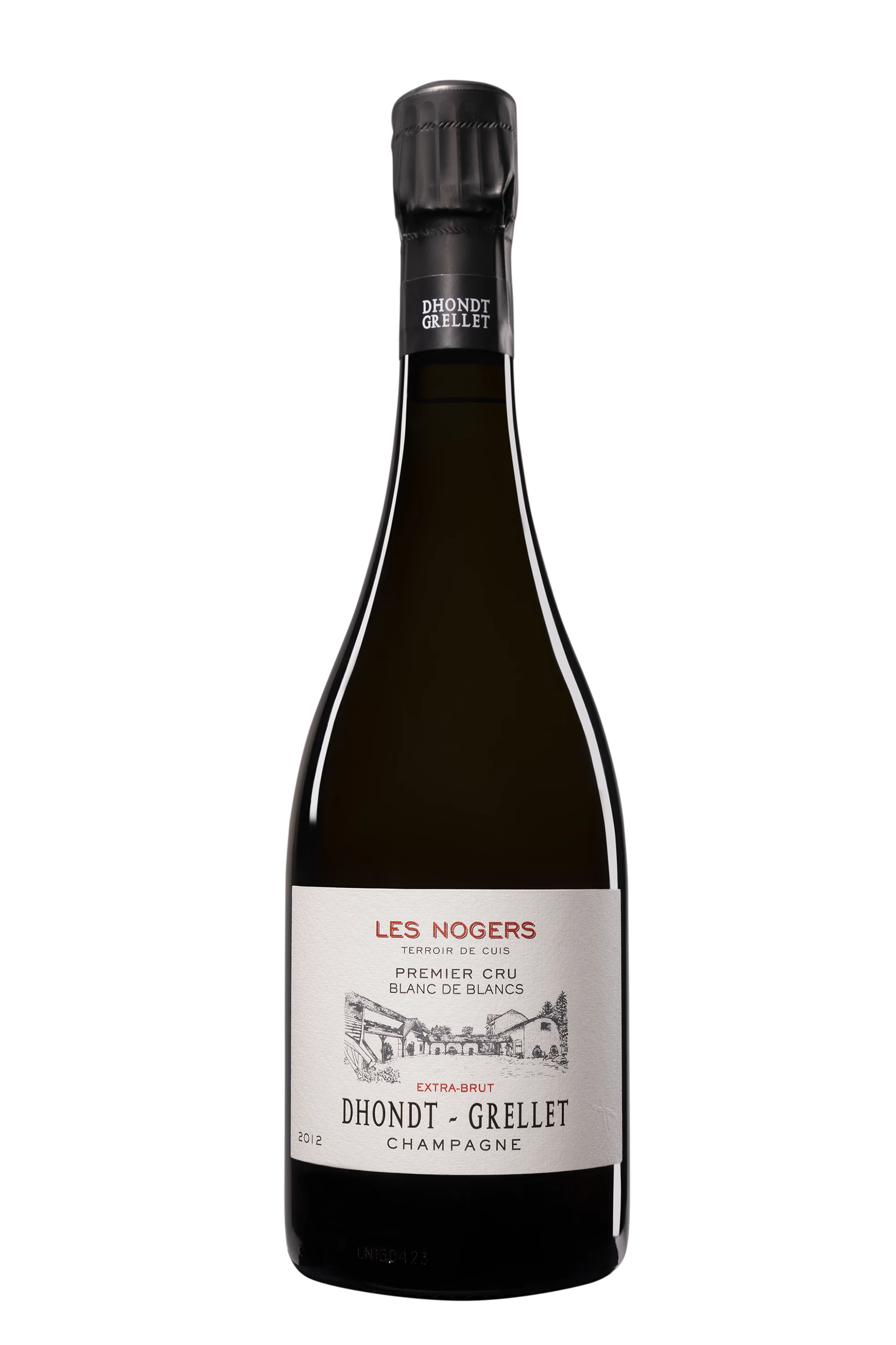 Domaine Dhondt-Grellet - Champagne Extra-Brut 1er Cru Blanc de Blancs Millésimé "Les Nogers" Blanc 2012 Dégorgement 04.2023 12°, 75cl