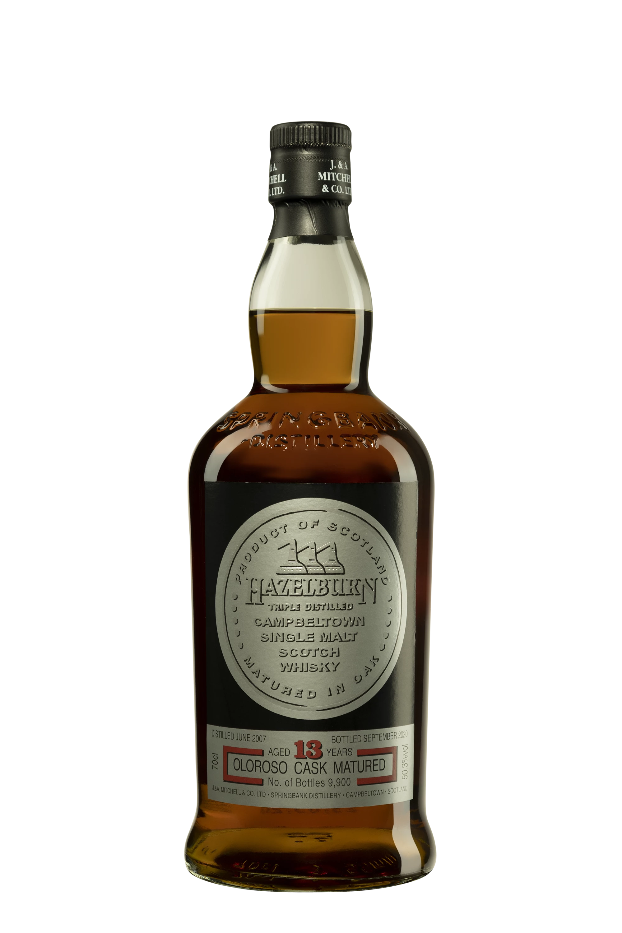 Springbank - Single Malt Scotch Whisky "Hazelburn 13 Ans - Oloroso Cask Matured" 50.3° Giftbox, 70cl