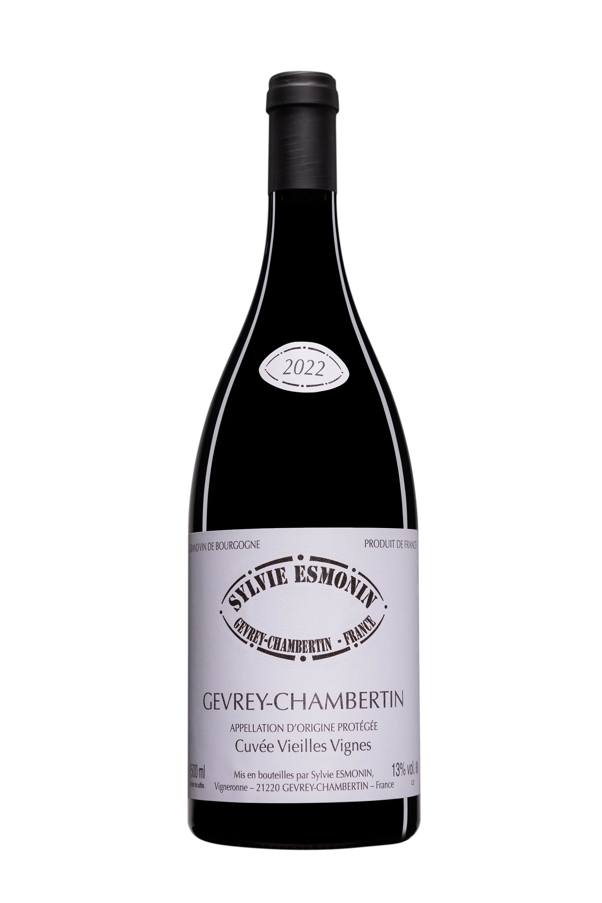 Domaine Sylvie Esmonin - Gevrey-Chambertin Villages "Cuvée Vieilles Vignes" Rouge 2022 13°, 150cl