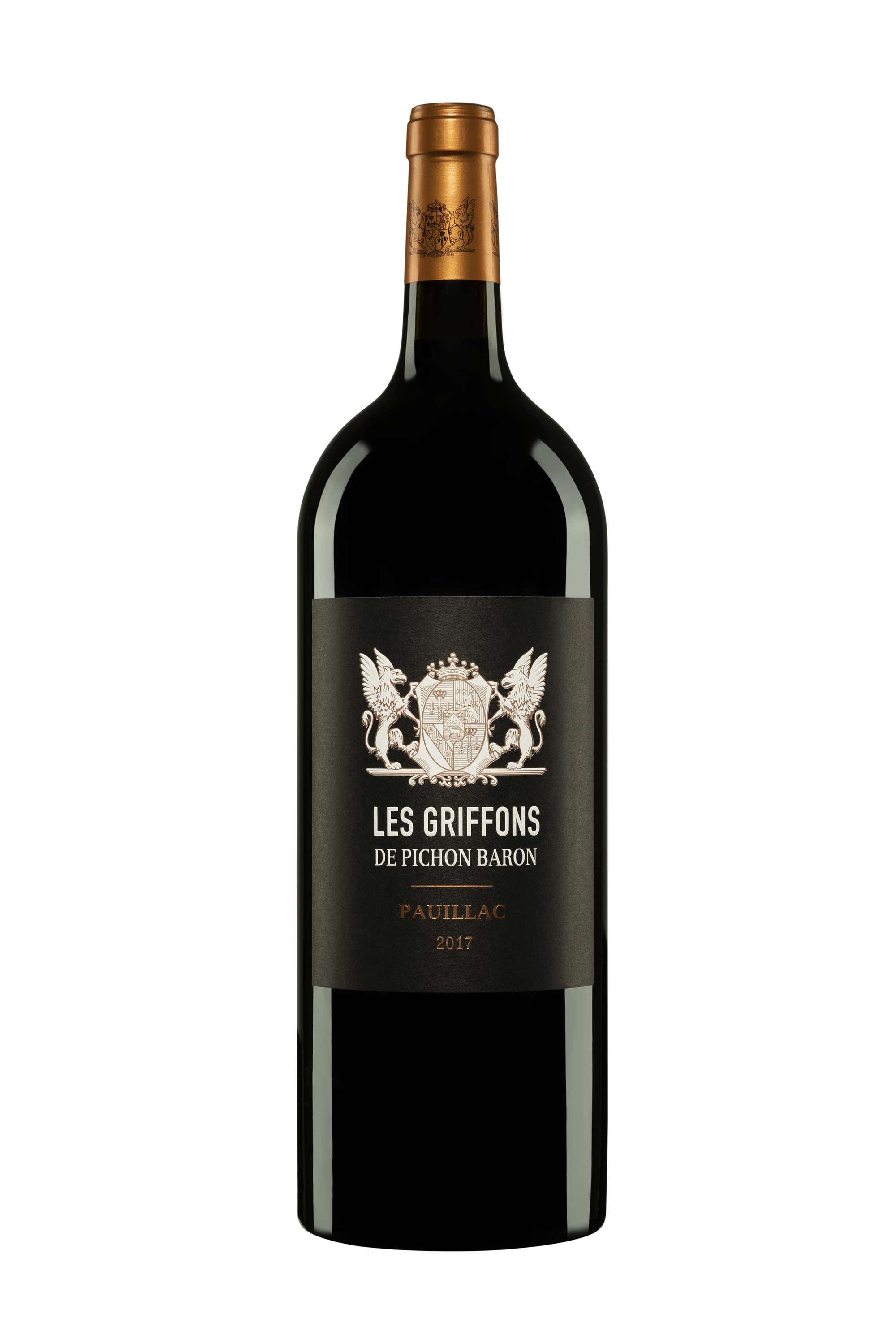 Château Pichon-Longueville Baron - Pauillac "Les Griffons de Pichon Baron - Second Vin du Château Pichon-Longueville Baron" Rouge 2017 13.5°, 150cl
