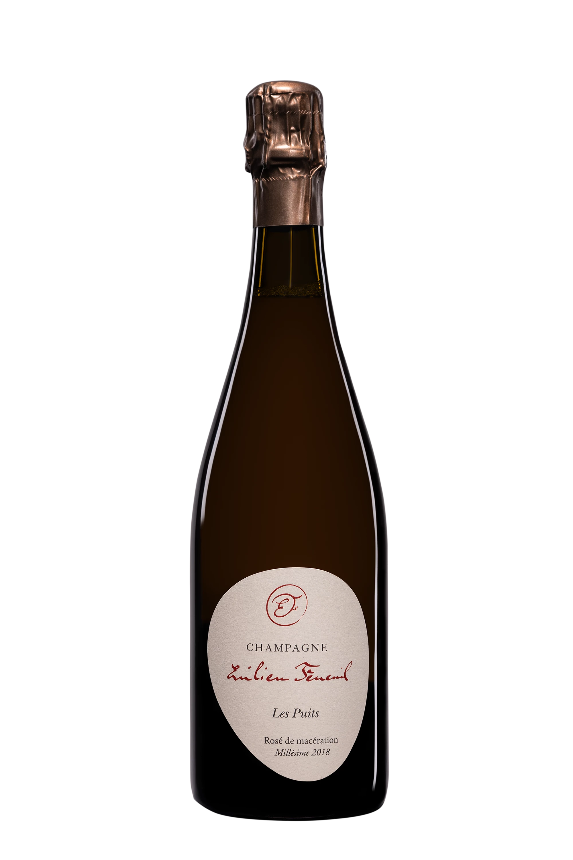 Domaine Emilien Feneuil - Champagne Brut 1er Cru Millésimé "Les Puits" Rosé 2018 Dégorgement 21 May. 2021 13°, 75cl