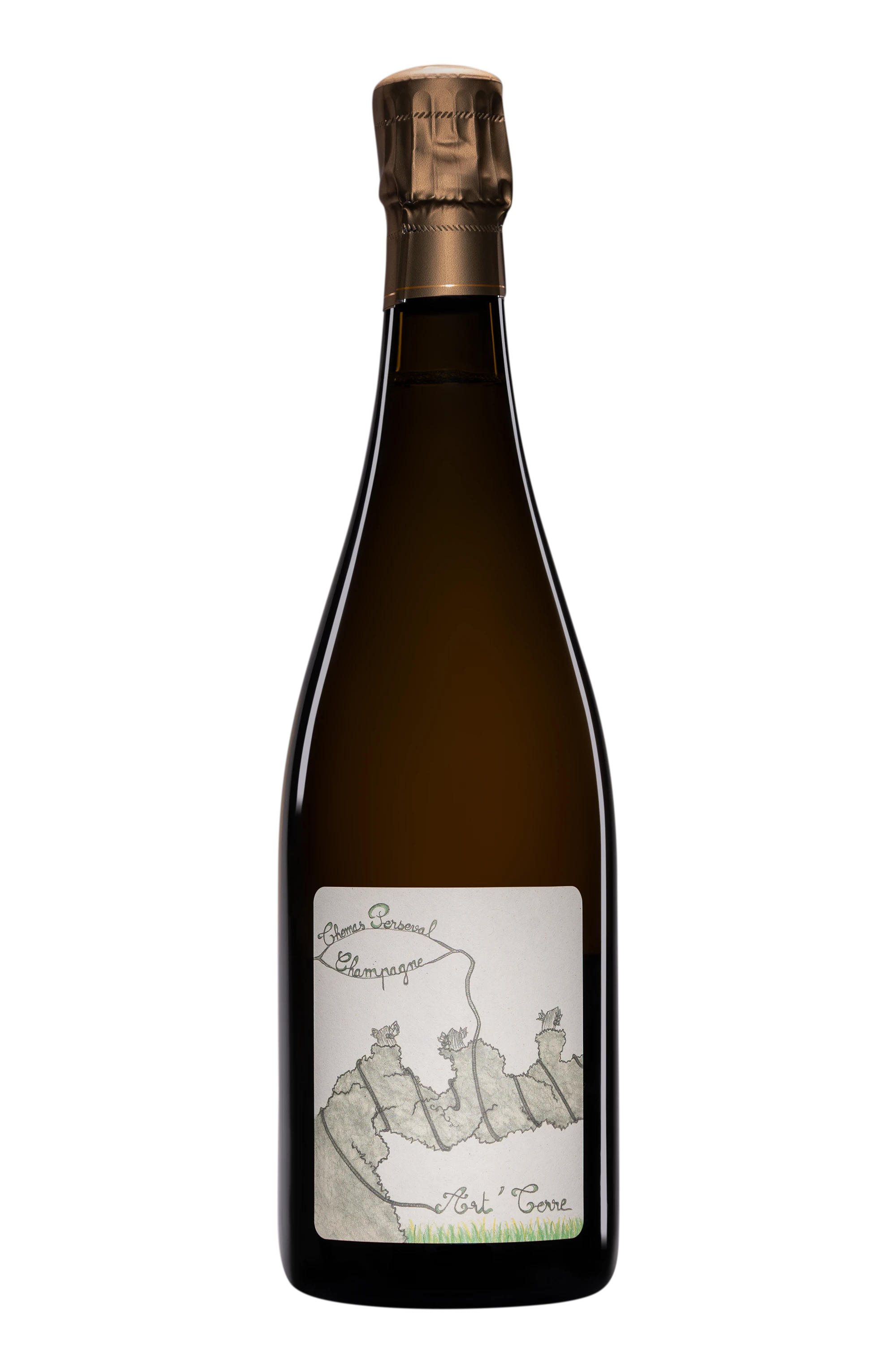 Domaine Thomas Perseval - Champagne Brut Nature 1er Cru "Art'Terre - Vendange 2021" Blanc Vendange 2022 Dégorgement 01.2025 12.5°, 75cl