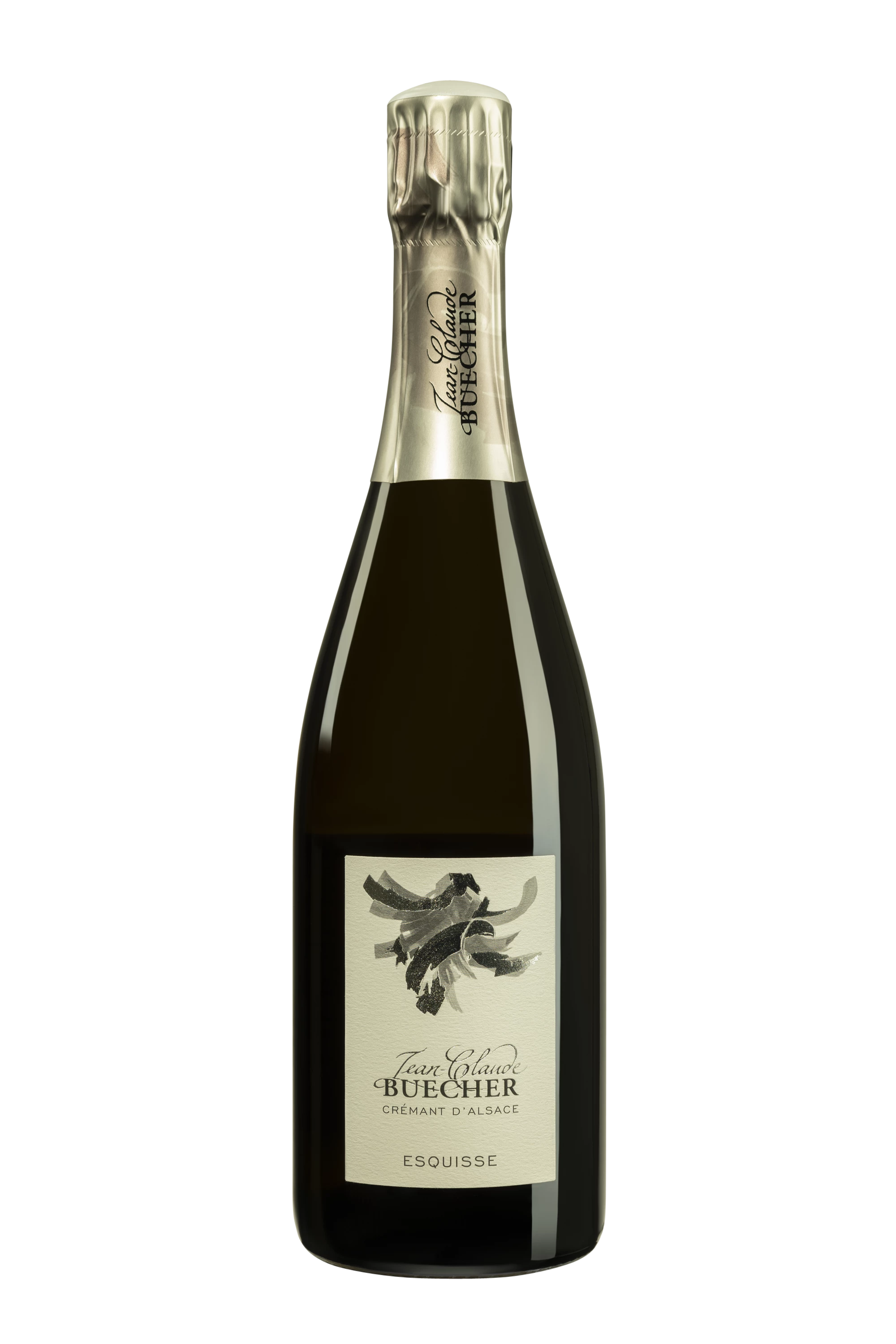 Domaine Jean-Claude Buecher - Crémant d'Alsace Brut Nature "Esquisse" Blanc 2019, 75cl