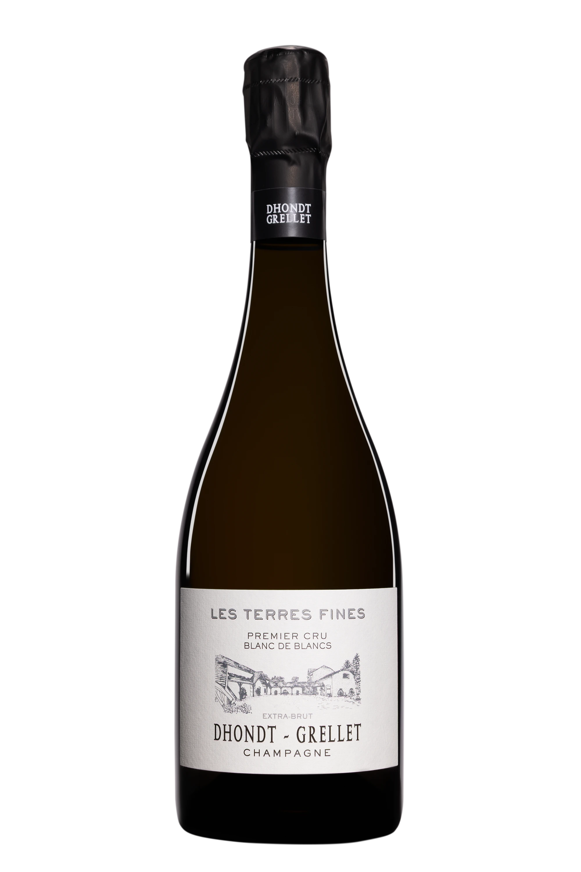 Domaine Dhondt-Grellet - Champagne Extra-Brut 1er Cru Blanc de Blancs "Les Terres Fines" Blanc Vendange 2022 Dégorgement 01.2025 12°, 75cl