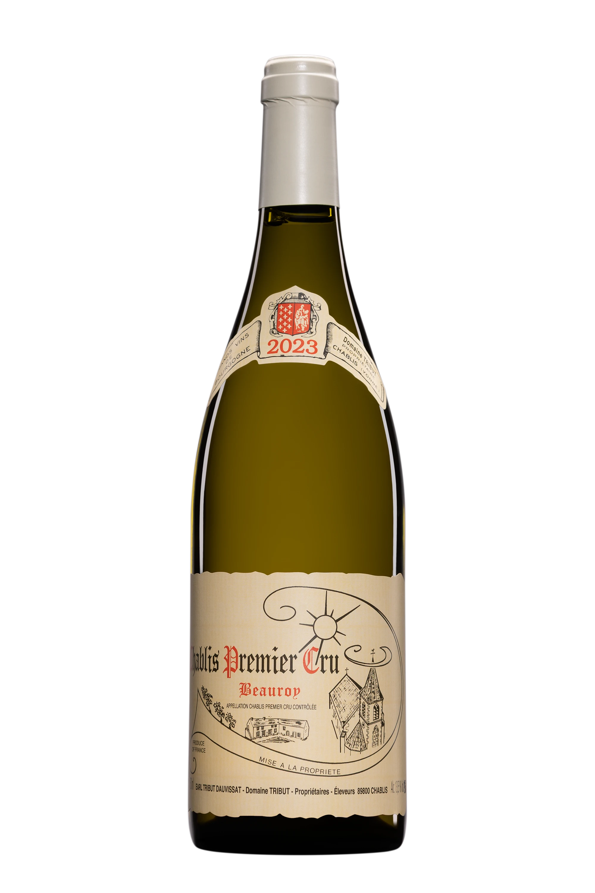 Domaine Laurent Tribut - Chablis 1er Cru "Beauroy" Blanc 2023, 75cl