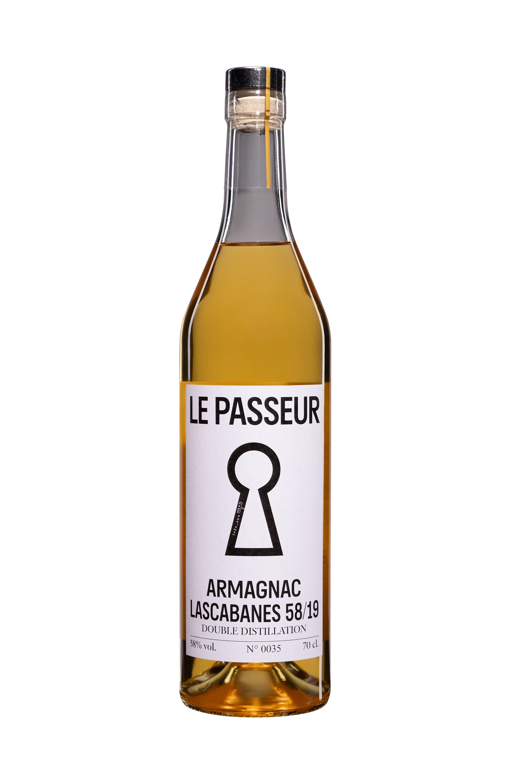 Le Passeur - Armagnac-Ténazères "Lascabanes - Alambic des Bons Vivants" 58°, 70cl