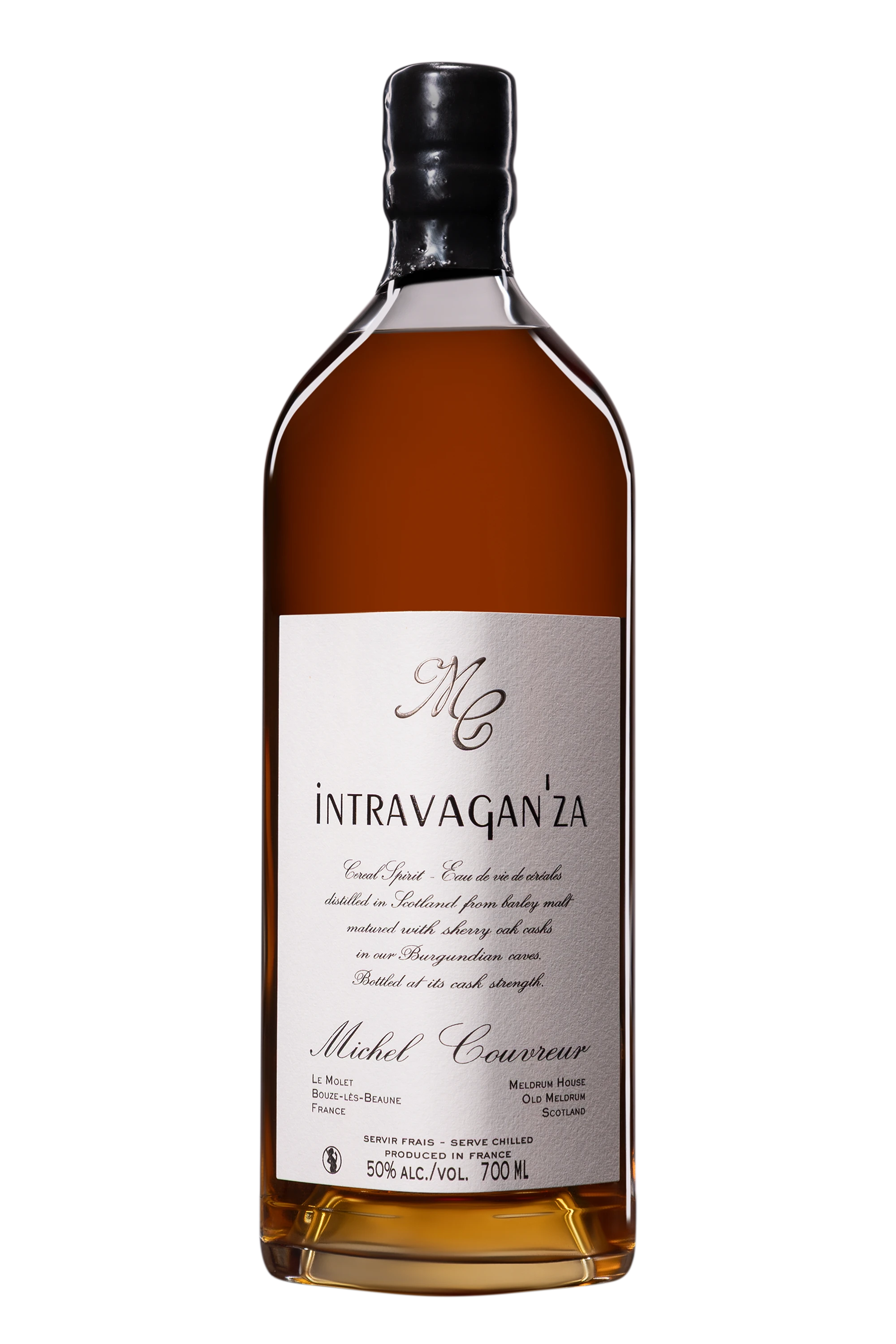 Michel Couvreur - Single Malt French Whisky "Intravagan'za Clearach" Brun NV 50° Giftbox, 70cl