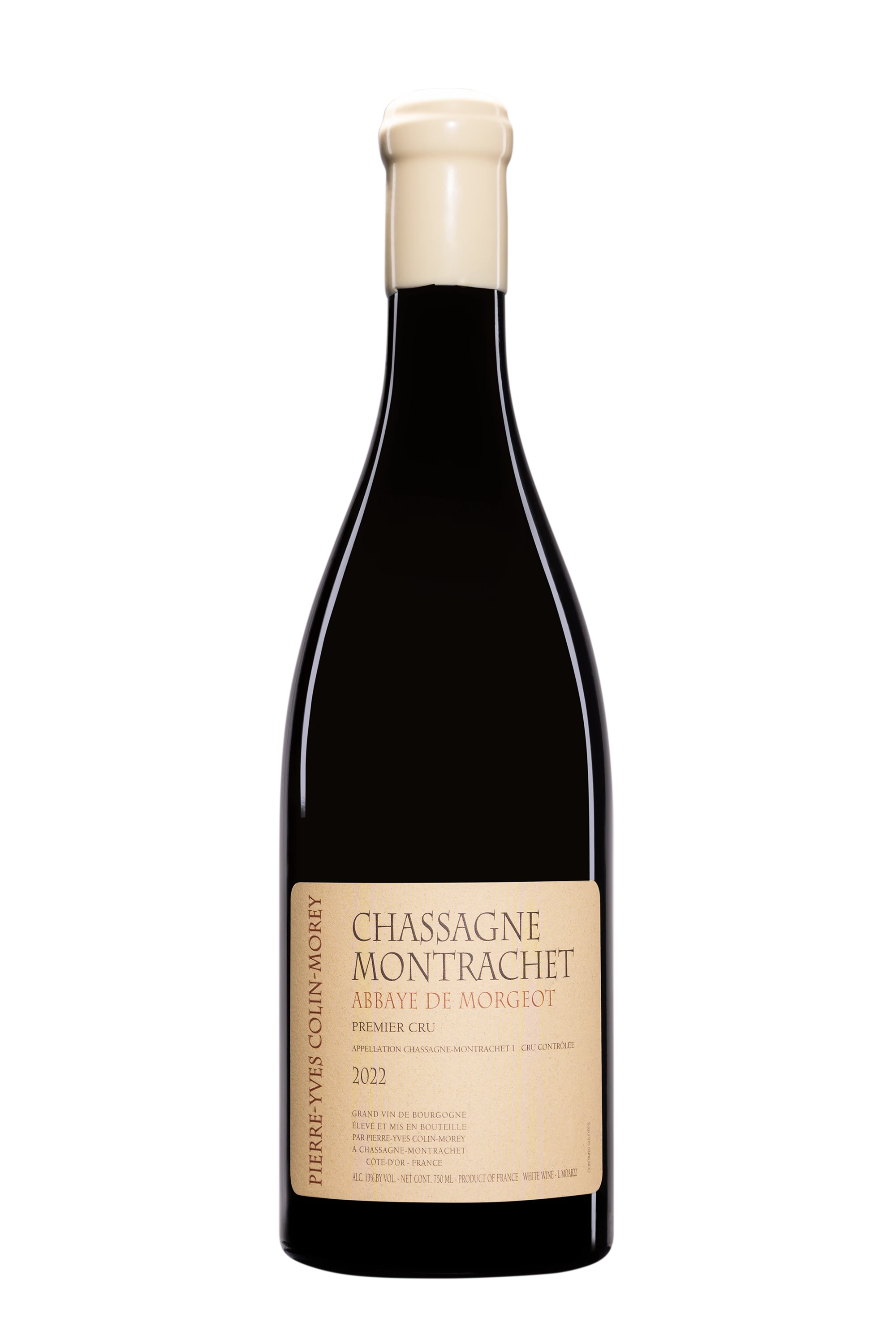 Domaine Pierre-Yves Colin-Morey - Chassagne-Montrachet 1er Cru "Abbaye de Morgeot" Blanc 2022 13°, 75cl
