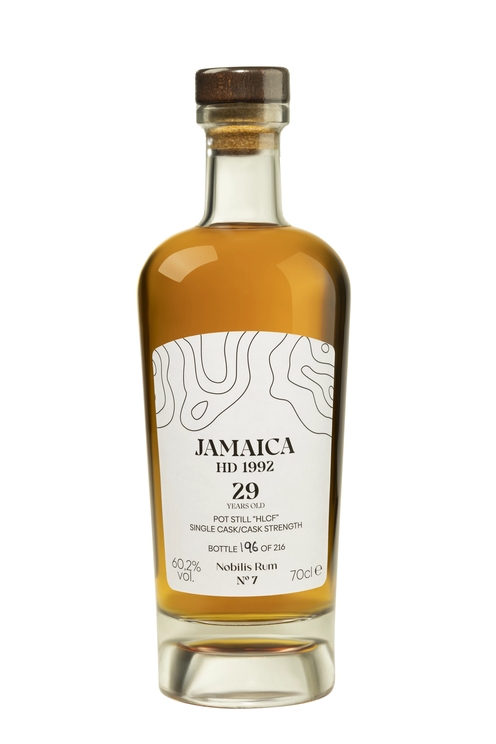 Nobilis Rum - Molasses Jamaican Rhum "29 Ans HD - Single Cask - Pot Still HLCF - N°7" Brun 1992 60.2° Giftbox, 70cl