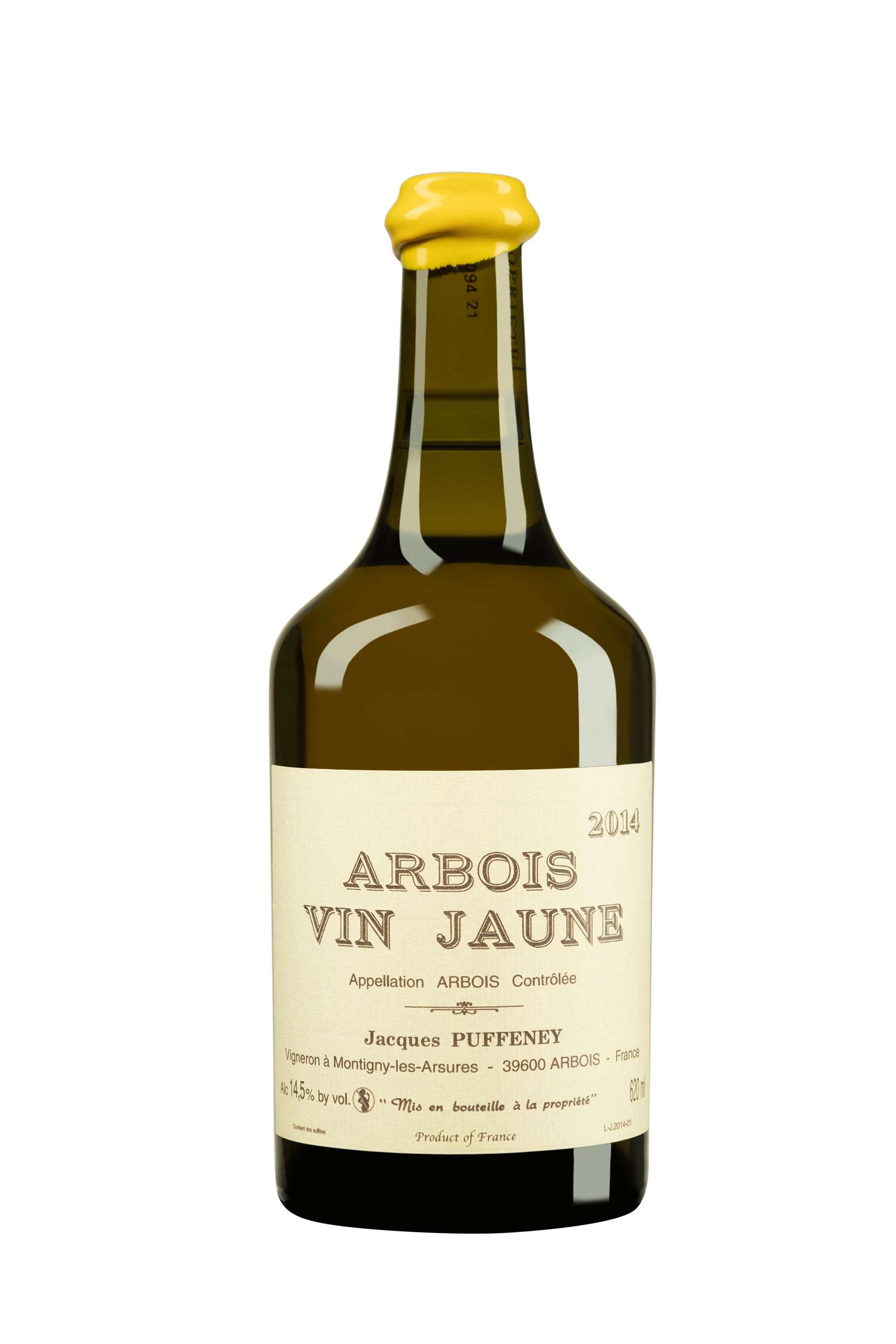 Domaine Jacques Puffeney - Arbois "Vin Jaune" Blanc 2014 14.5°, 62cl