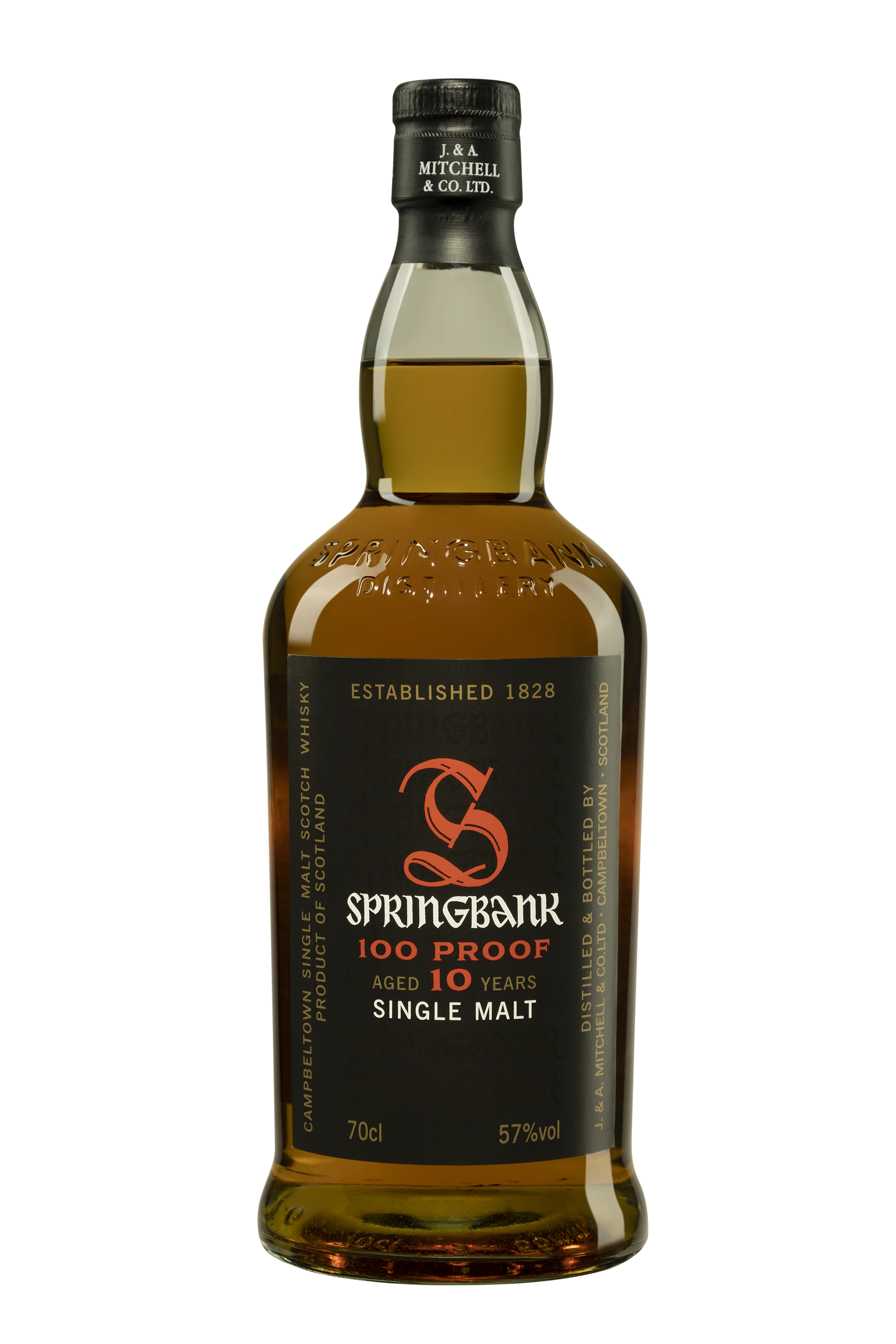 Springbank - Single Malt Scotch Whisky "10 Ans - 100 Proof" 57° Giftbox, 70cl