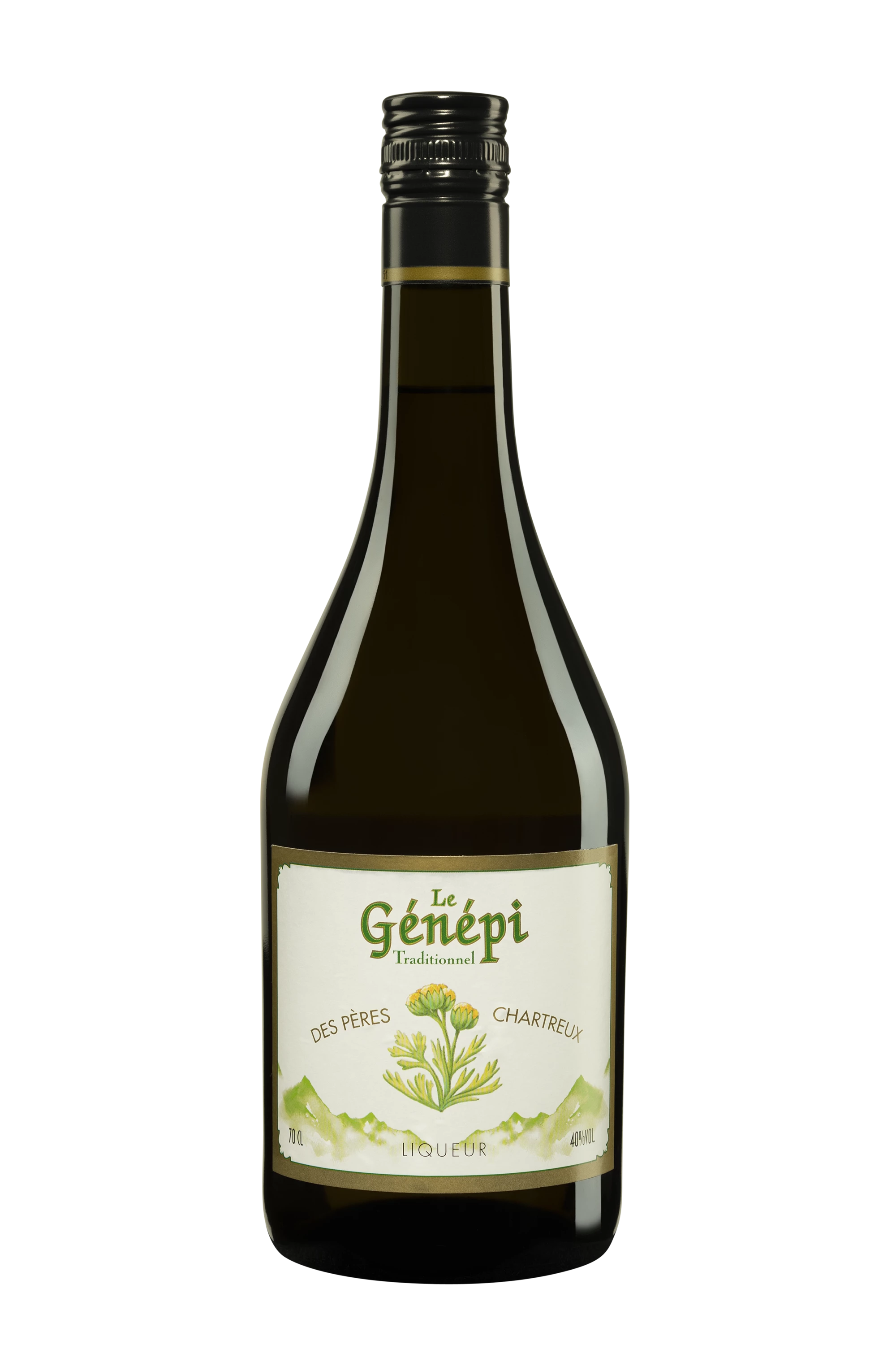 Chartreuse - Génépi "des Pères Chartreux" Vert 40°, 70cl