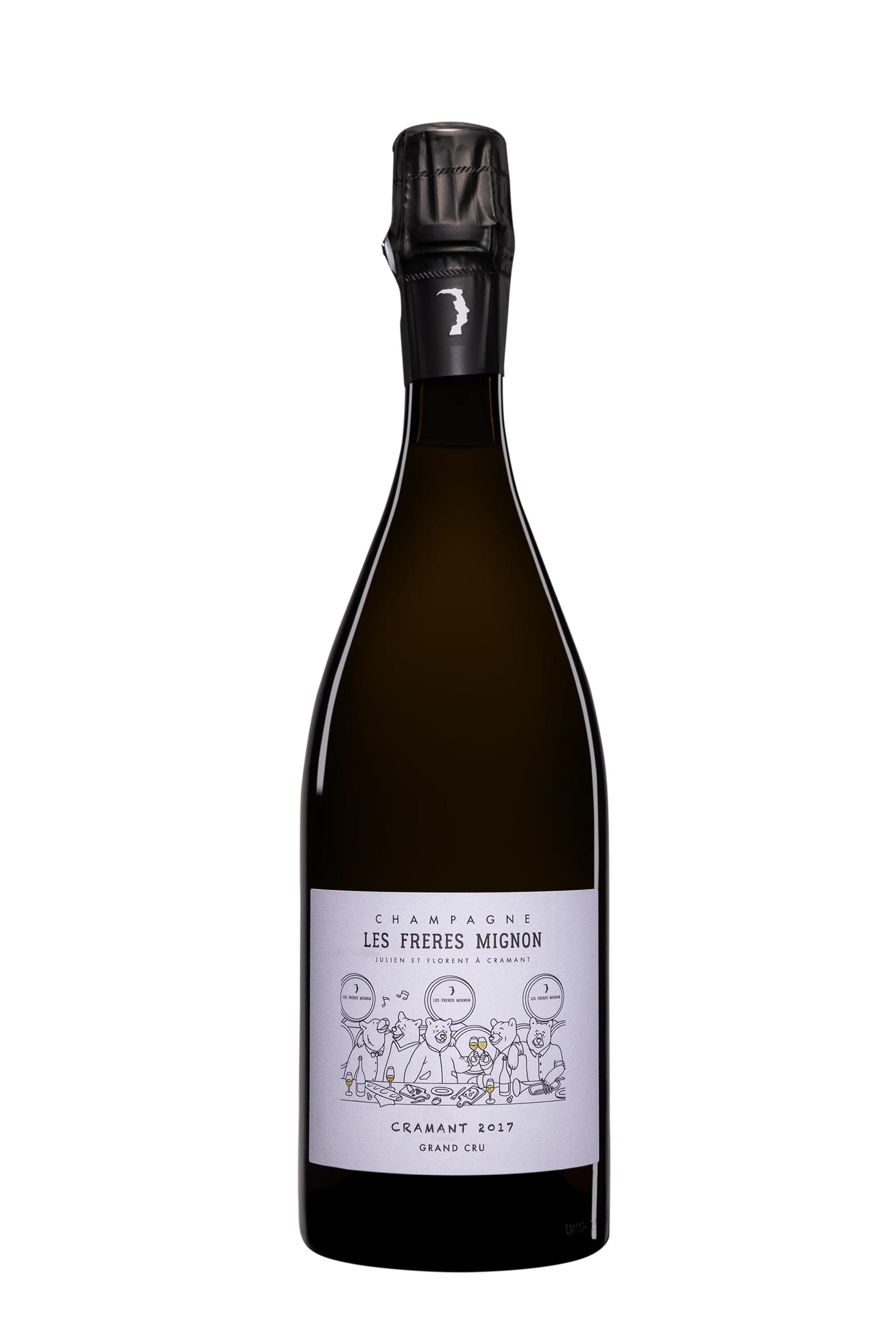 Domaine Les Frères Mignon - Champagne Extra-Brut Grand Cru Blanc de Blancs Millésimé "Terroir de Cramant" Blanc 2017 12.5°, 75cl
