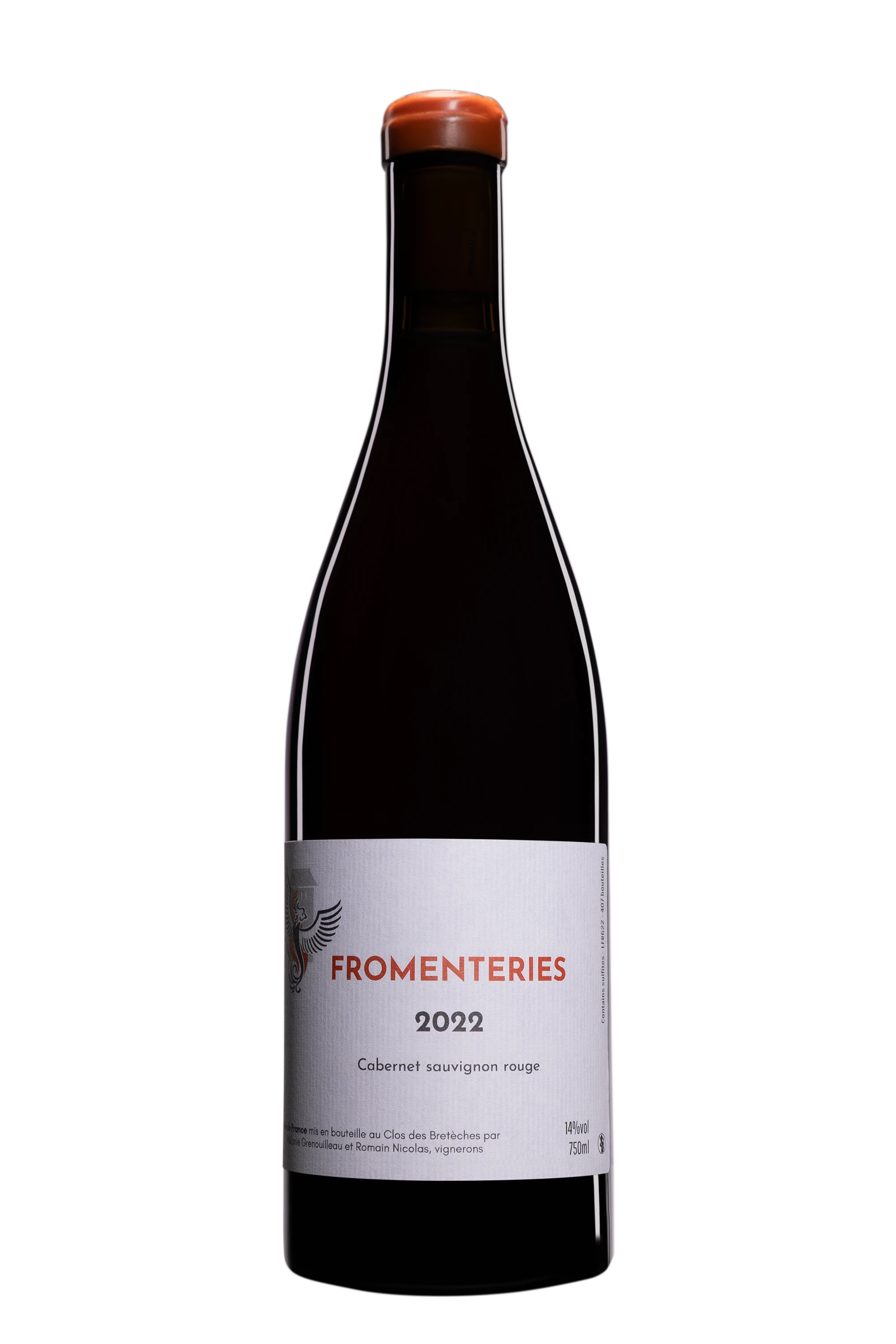 Clos des Bretèches - Anjou "Fromenteries" Rouge 2022 14°, 75cl