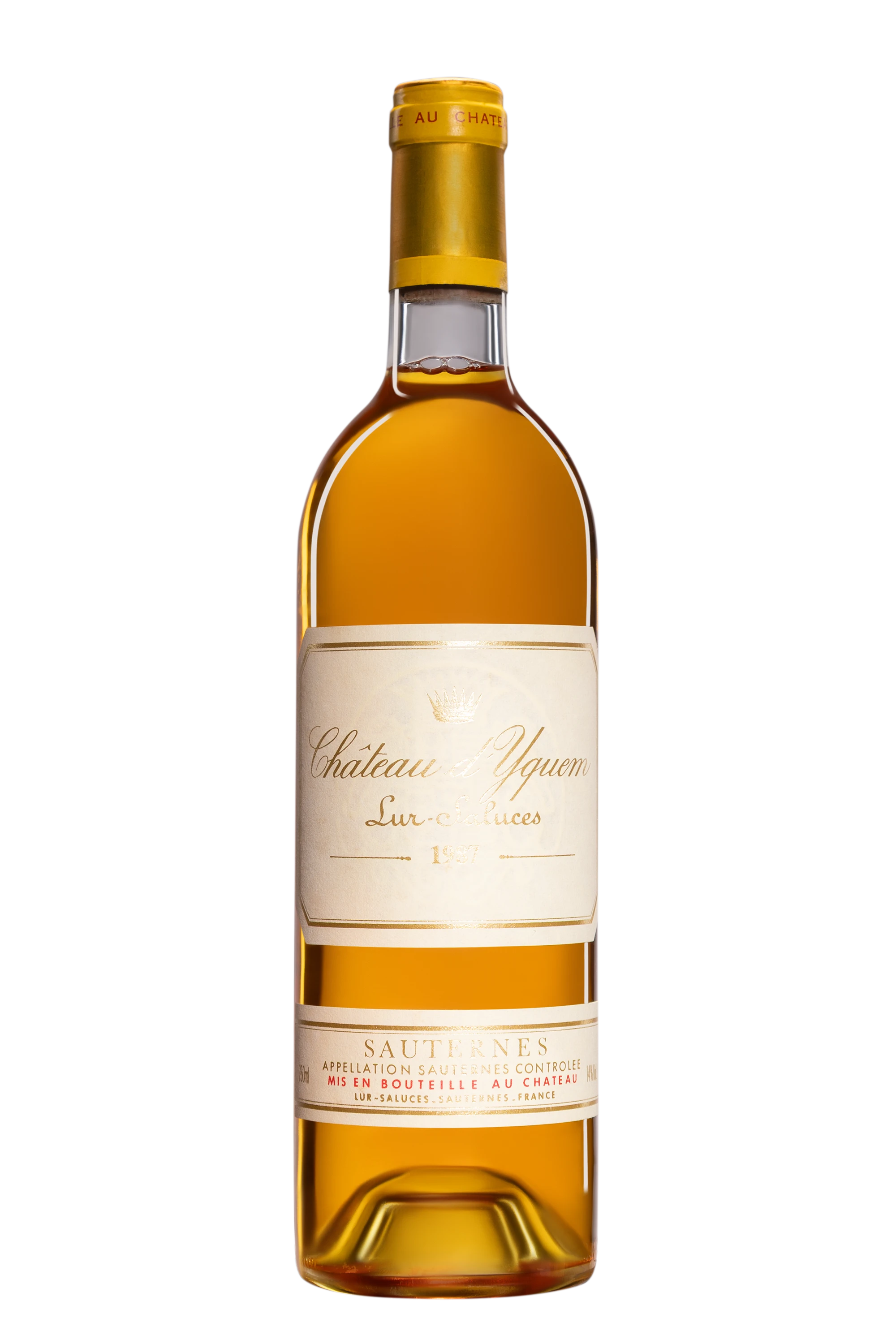 Château d'Yquem - Sauternes 1er Cru Classé Supérieur "Premier Vin de Château d'Yquem" Blanc 1987 14°, 75cl