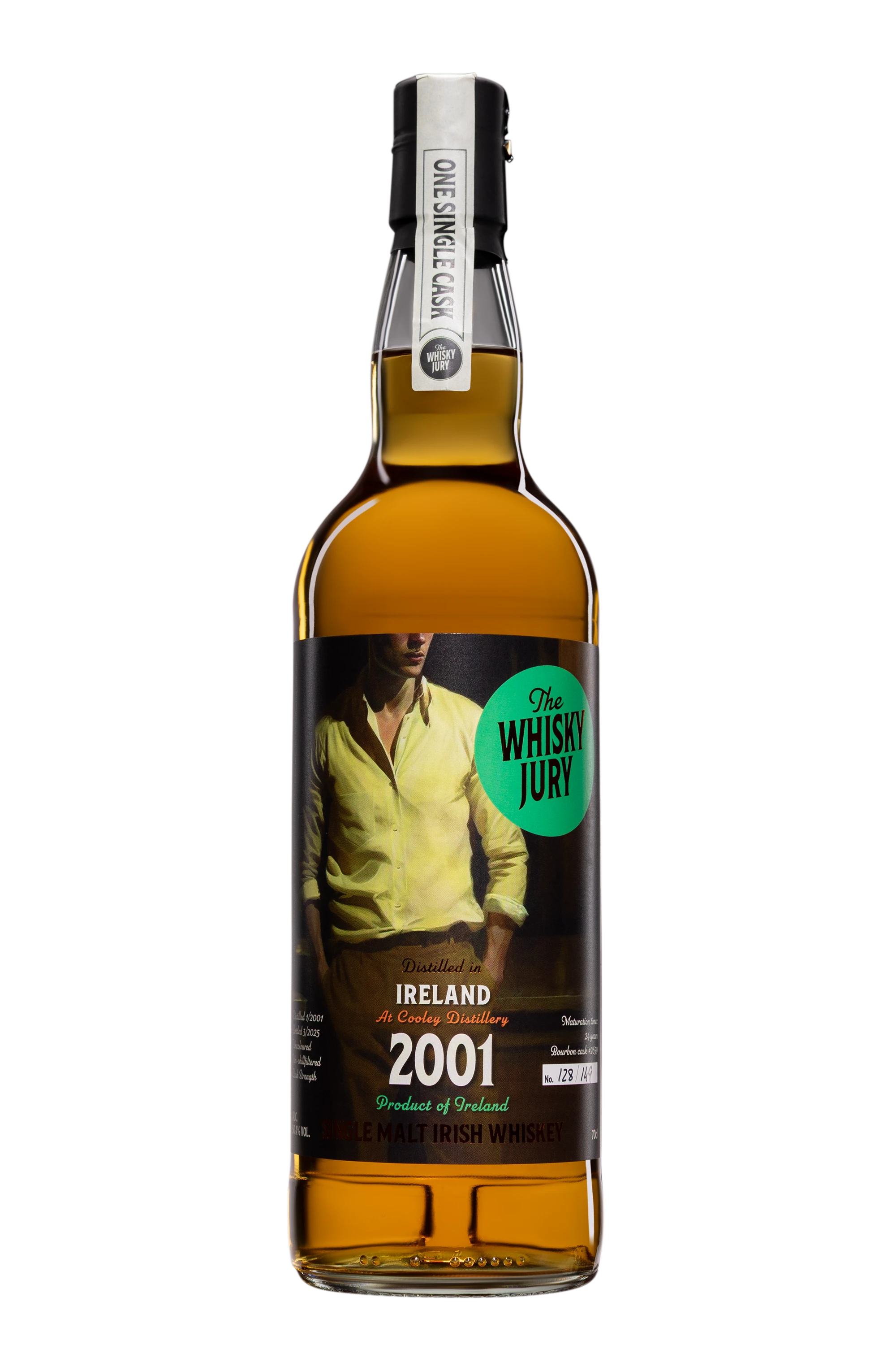 The Whisky Jury - Single Malt Irish Wisky "24 Ans Cooley" 2001 50.4°, 70cl