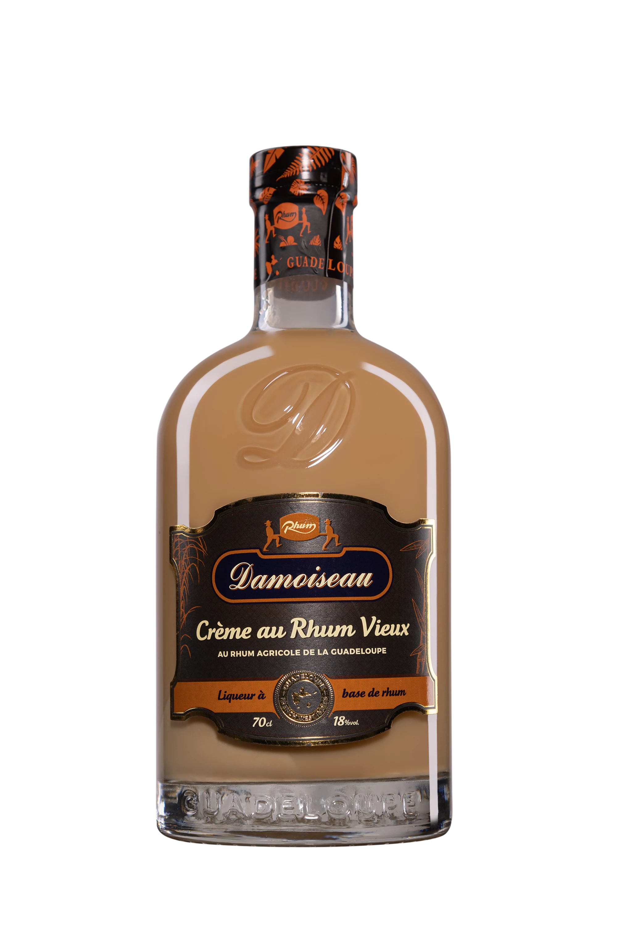 Damoiseau - Crème au Rhum Vieux Brun 18°, 70cl