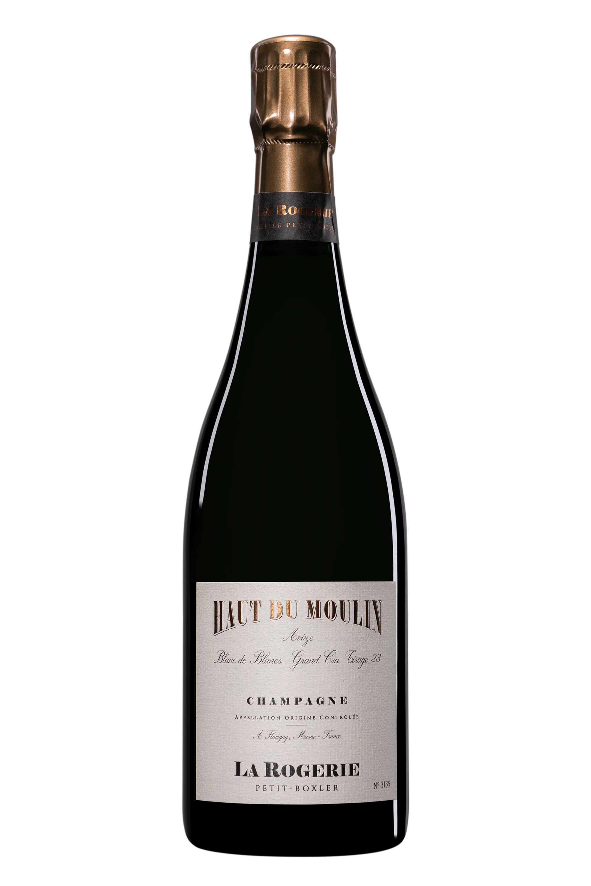 Domaine La Rogerie - Champagne Brut Nature Grand Cru Blanc de Blancs "Haut du Moulin" Blanc NV Dégorgement Jan. 2026 12.5°, 75cl