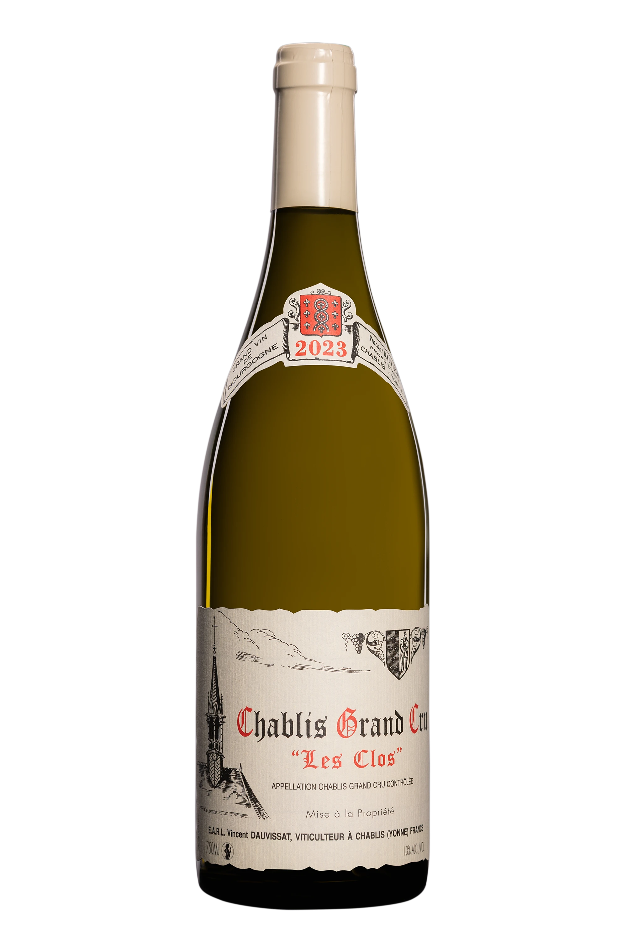 Domaine Vincent Dauvissat - Chablis Grand Cru "Les Clos" Blanc 2023 13°, 75cl