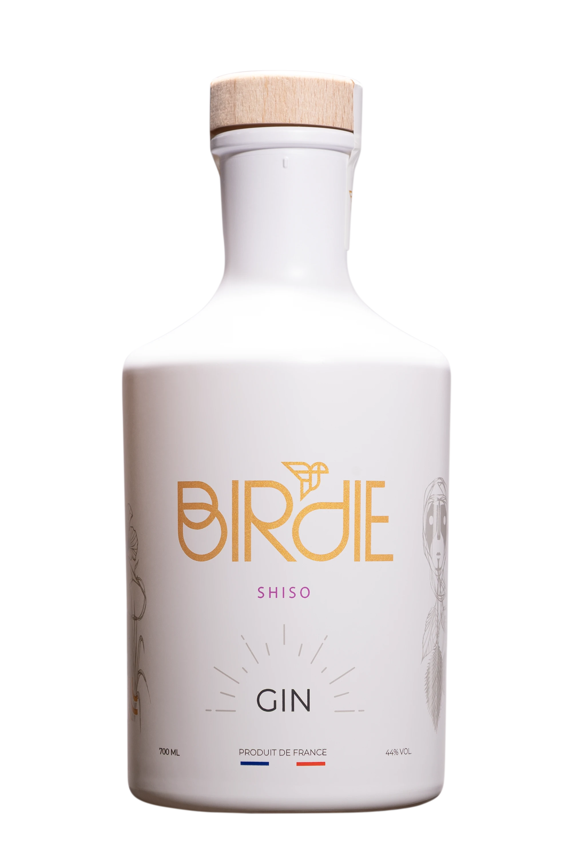 Birdie - Gin "Shiso" Blanc 44°, 70cl