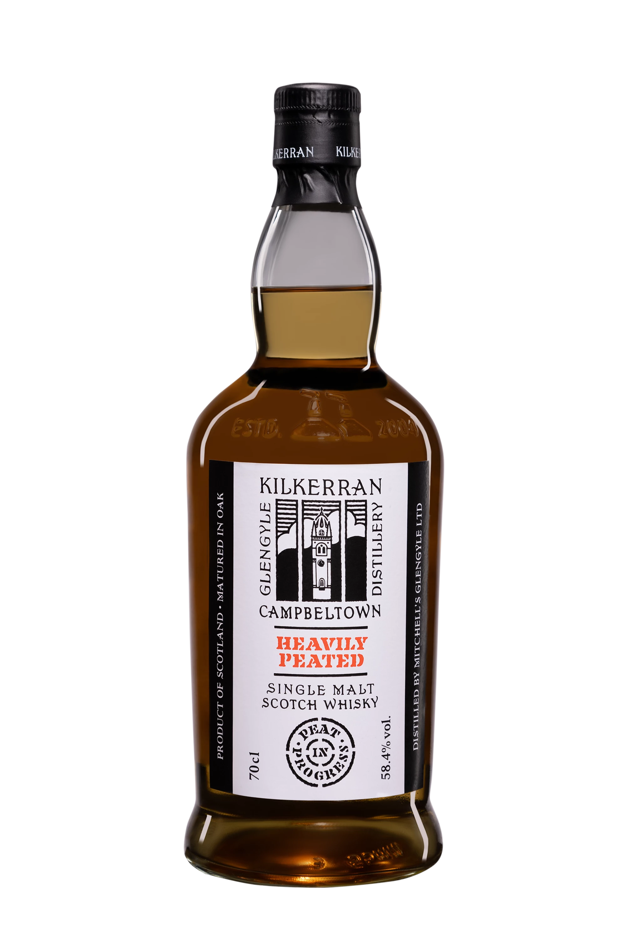 Kilkerran - Single Malt Scotch Whisky "Heavily Peated - Batch 8" 58.4°, 70cl