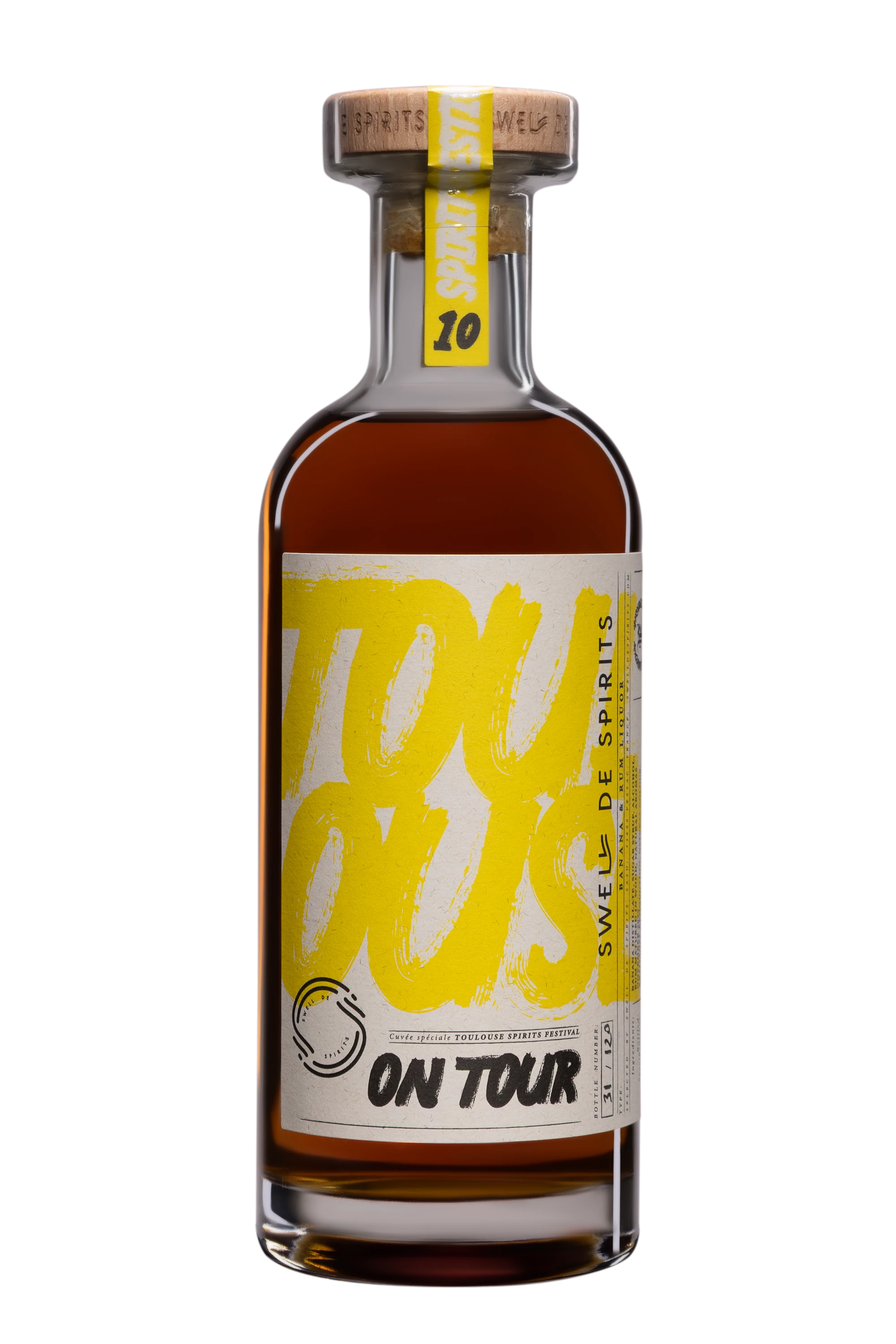 Swell de Spirits - Liqueur "On Tour N°10" Brun NV 25°, 50cl