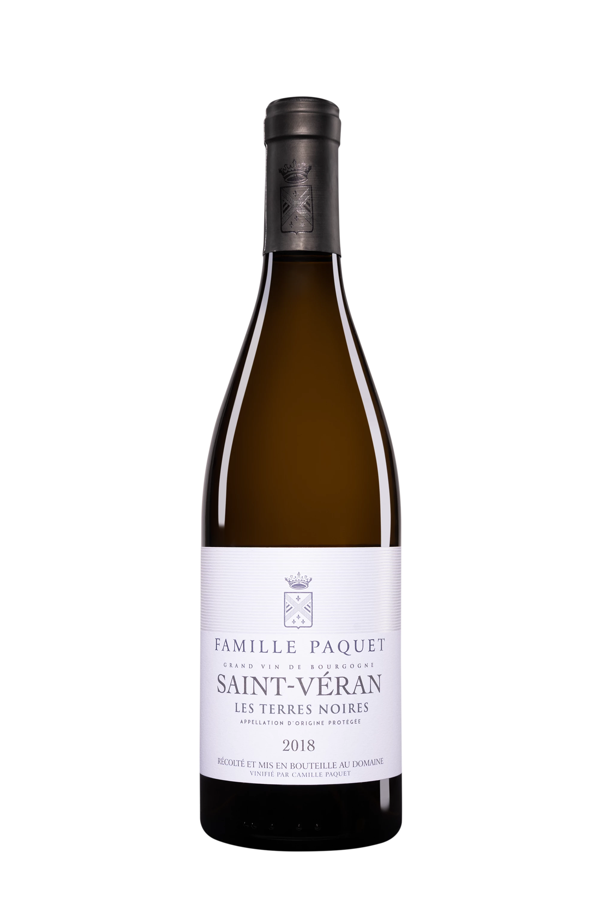 Domaine Famille Paquet - Saint-Véran Villages "Les Terres Noires" Blanc 2018 13°, 75cl