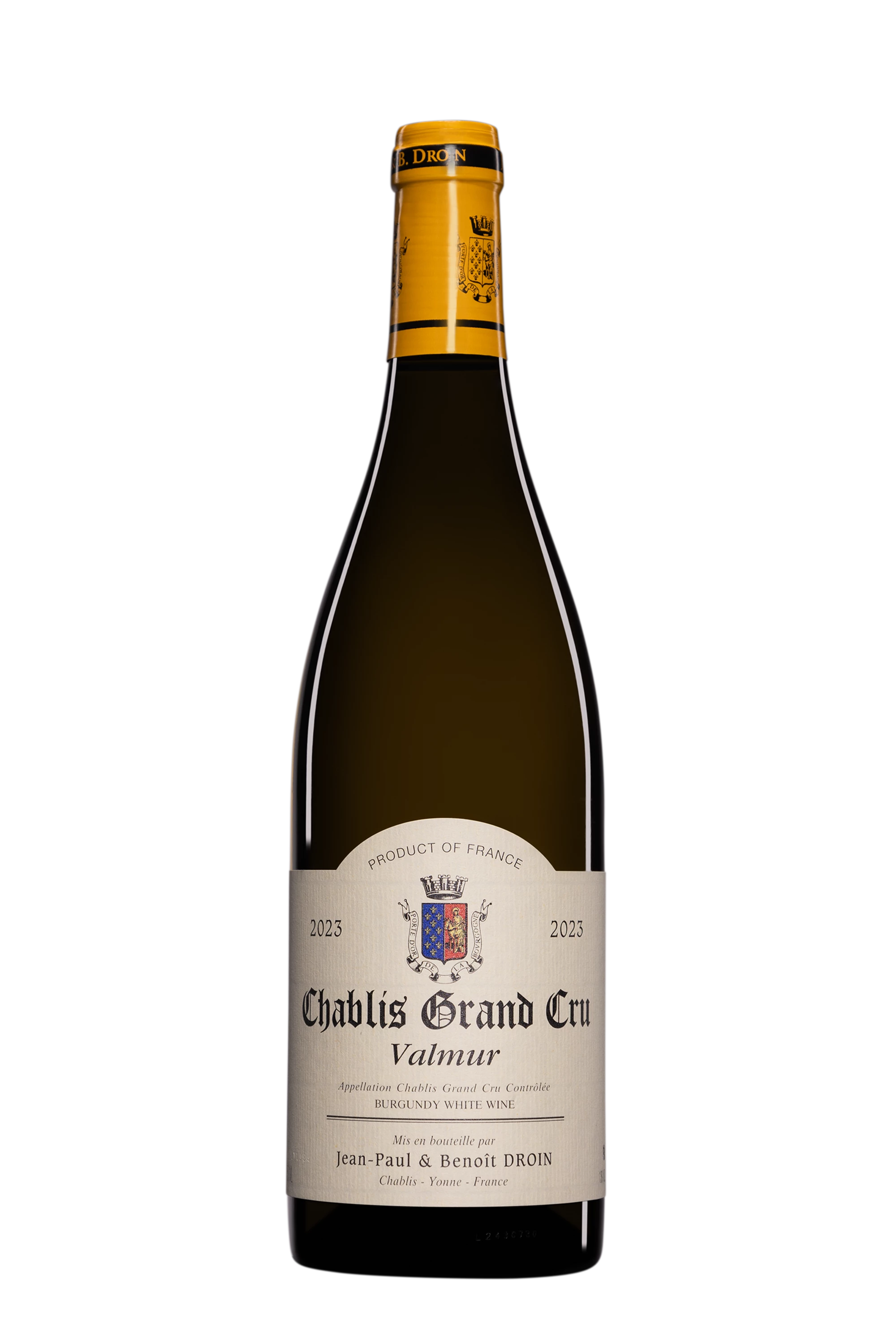 Domaine Jean-Paul Droin - Chablis Grand Cru "Valmur" Blanc 2023, 75cl
