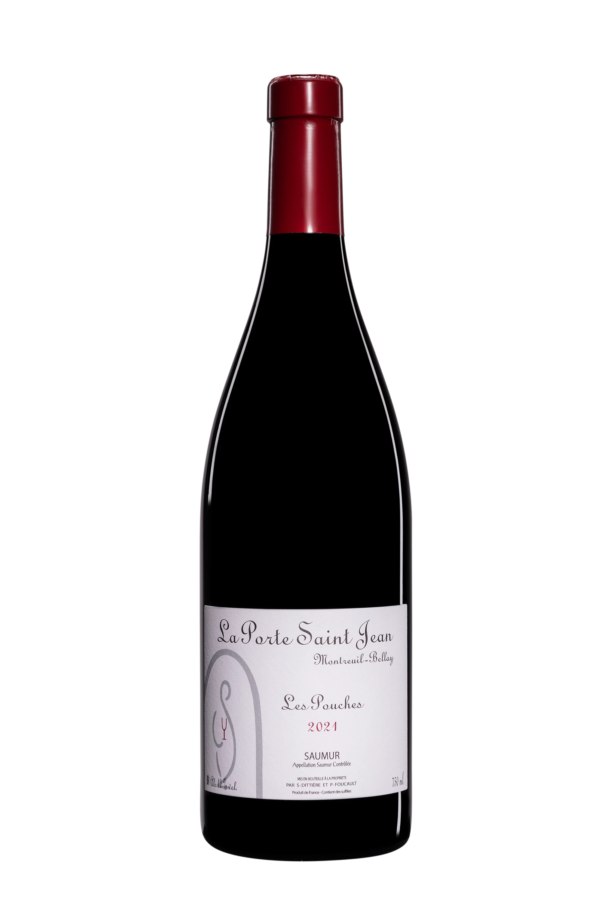 Domaine La Porte Saint Jean - Saumur-Champigny "Les Pouches" Rouge 2021, 75cl