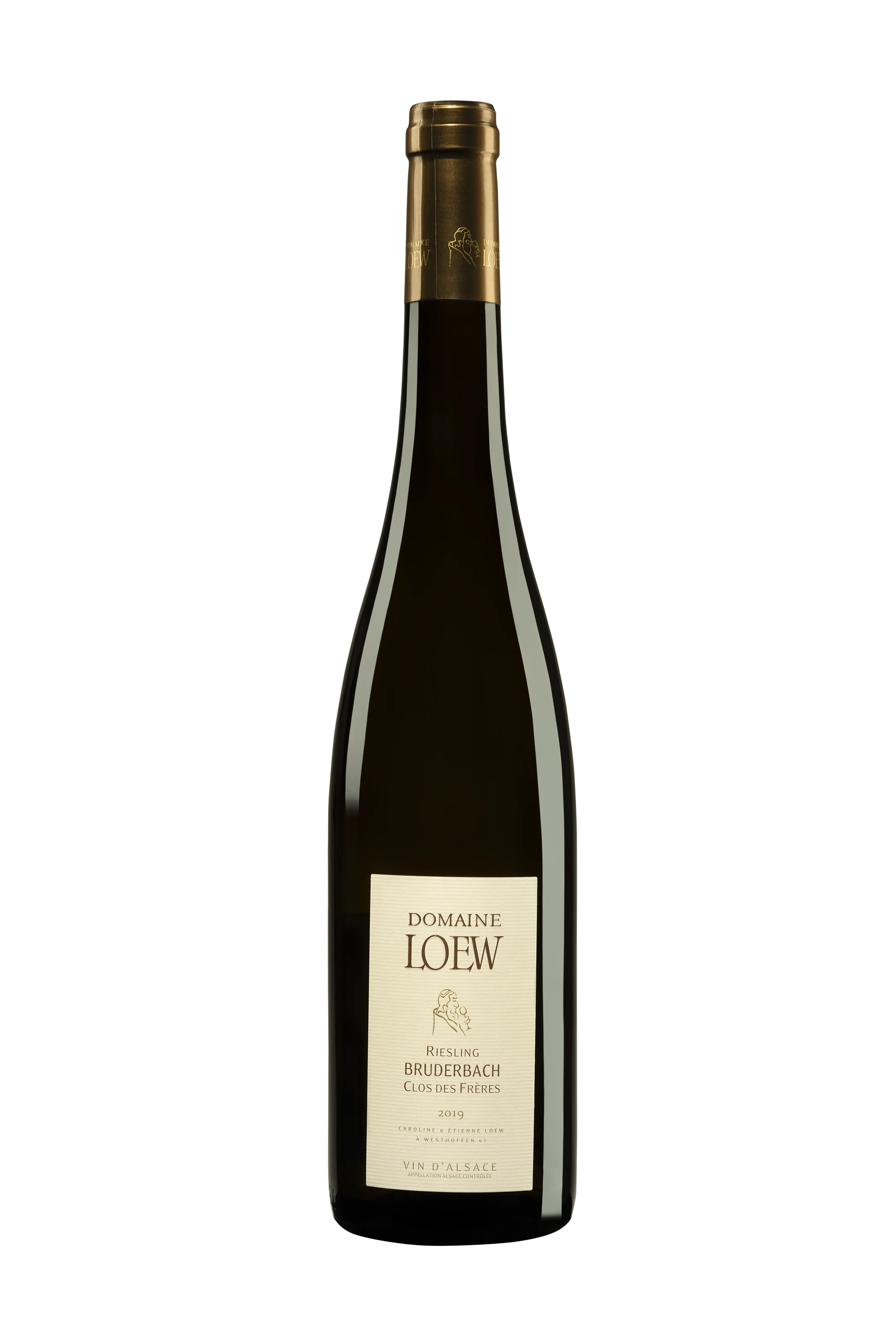 Domaine Etienne Loew - Alsace "Riesling - Bruderbach Clos des Frères" Blanc 2019, 75cl