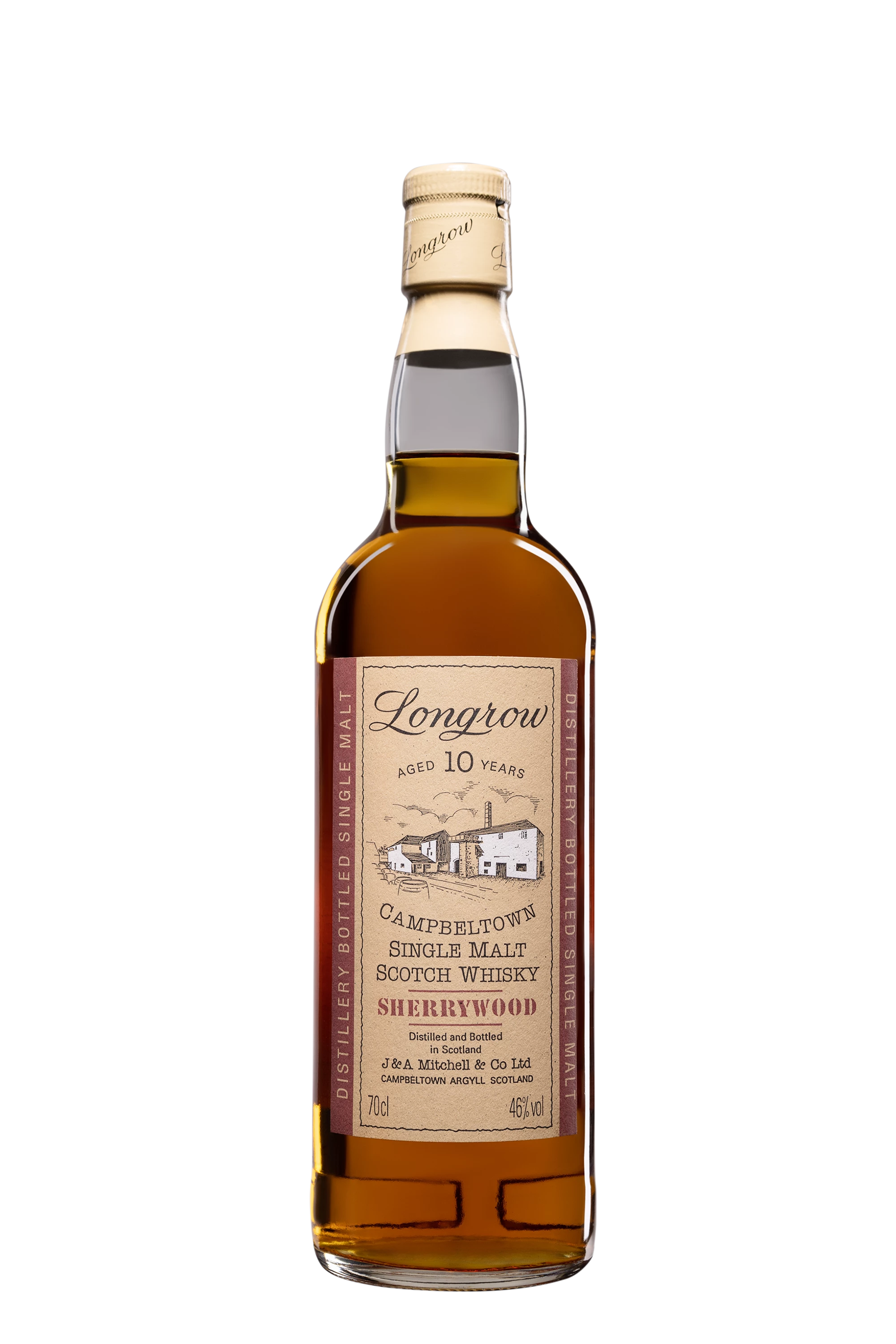 Springbank - Single Malt Scotch Whisky "10 Ans Longrow - Sherrywood" 46° Giftbox, 70cl