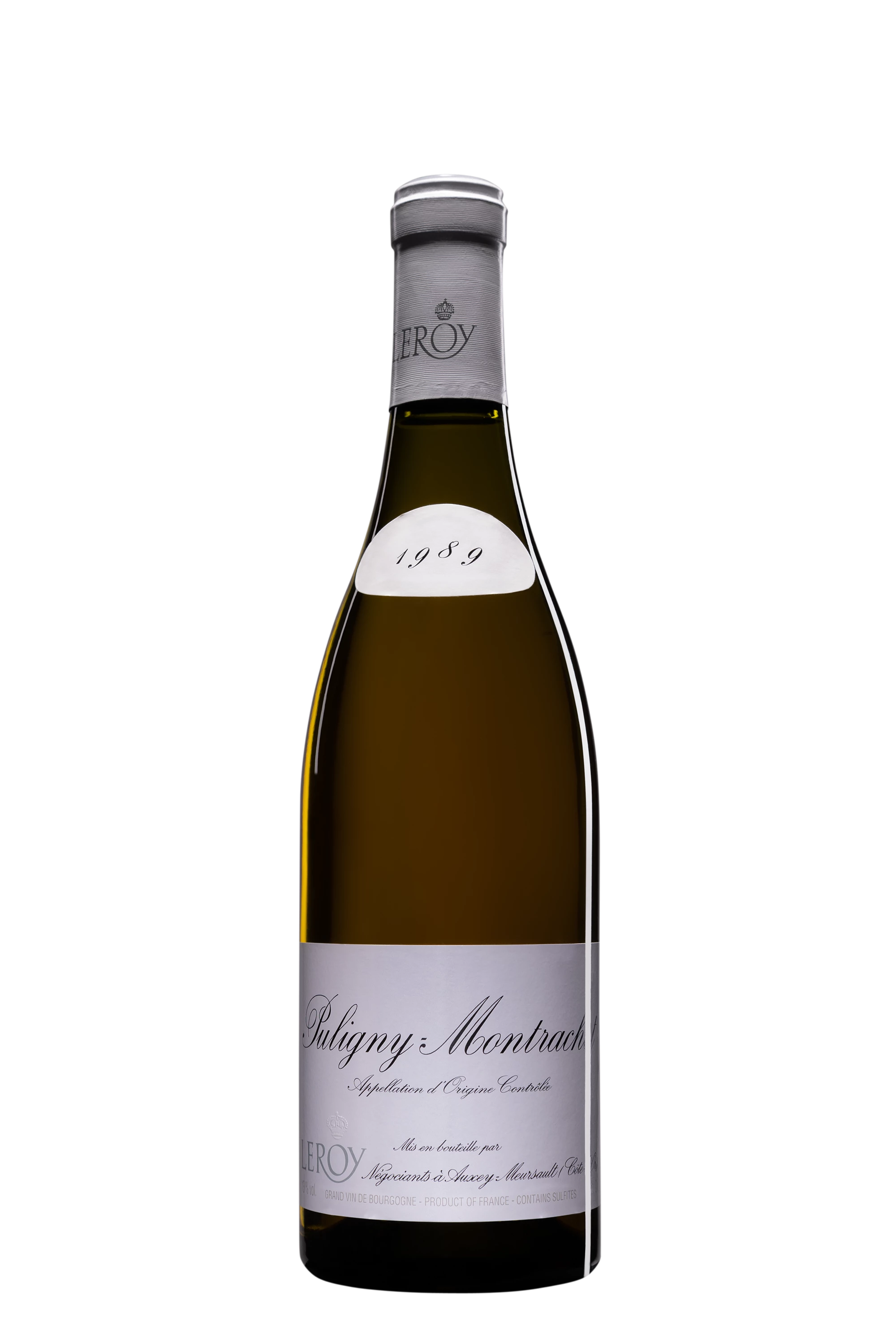 photo du vin Maison Leroy Puligny-Montrachet Blanc 1989