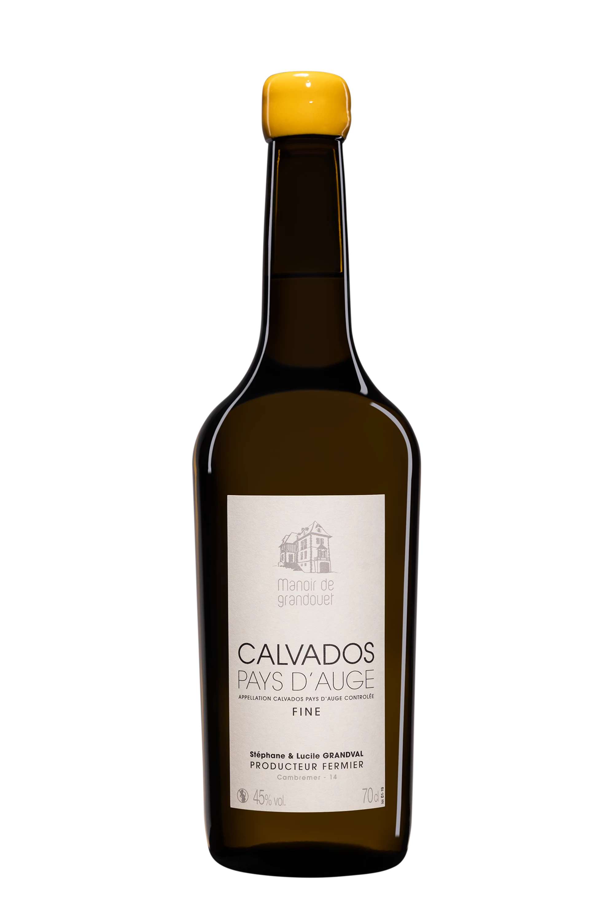 Manoir de Grandouet - Calvados du Pays d'Auge "2 Ans - Fine" 45° Giftbox, 70cl