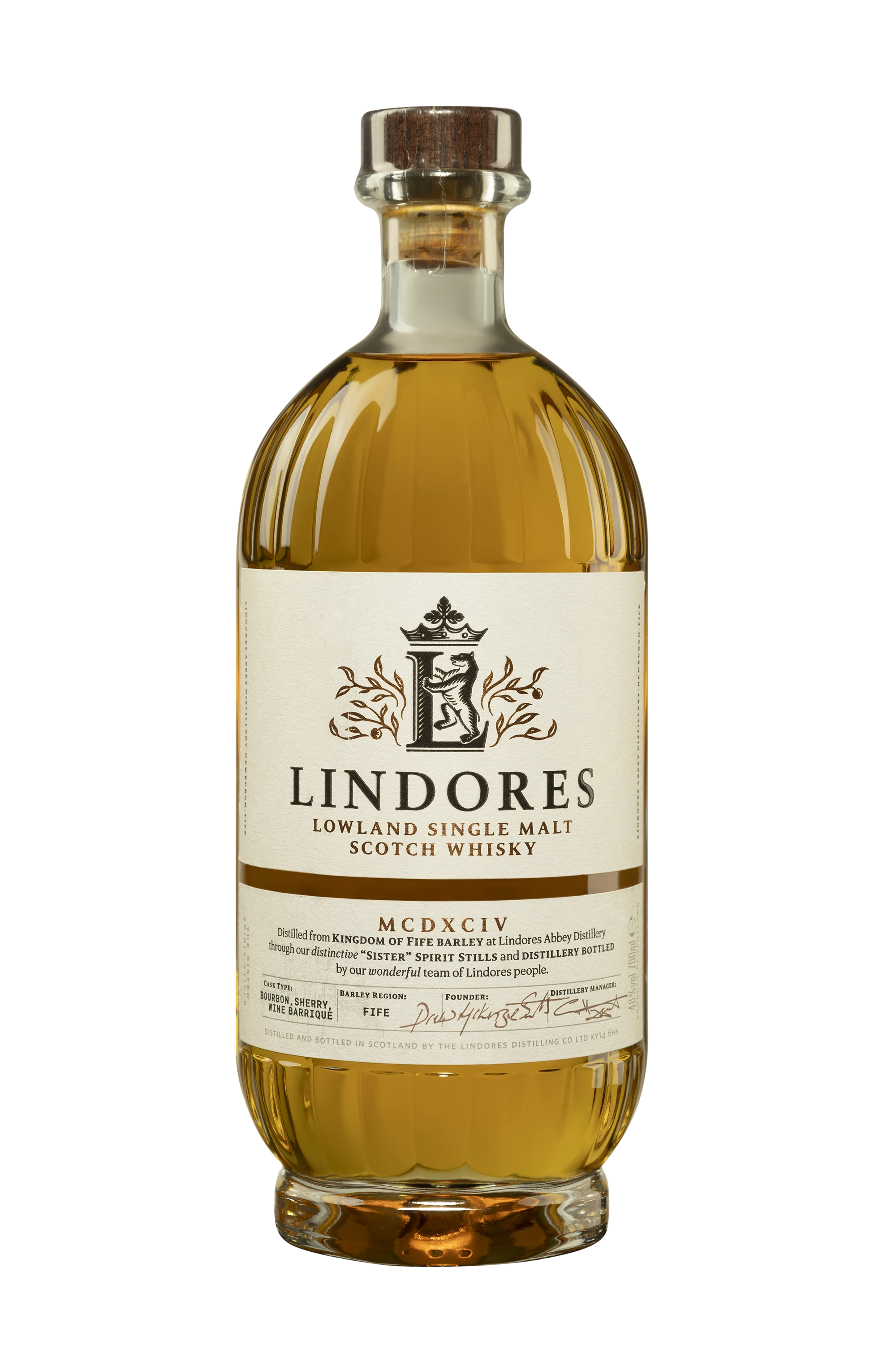 Lindores Abbey - Single Malt Scotch Whisky 46°, 70cl