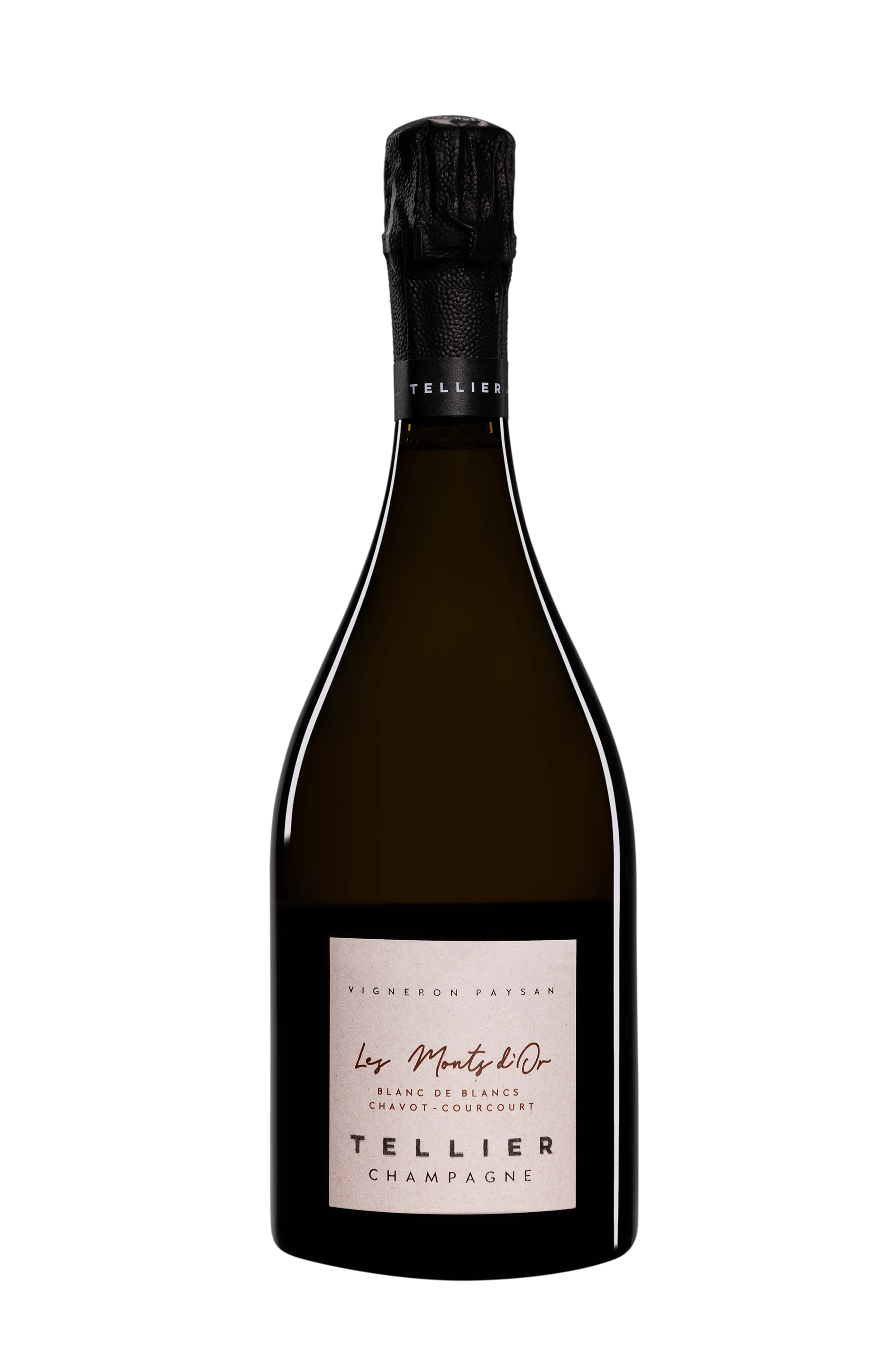 Domaine Tellier - Champagne Extra-Brut Blanc de Blancs Millésimé "Les Monts d'Or" Blanc 2019 12°, 75cl