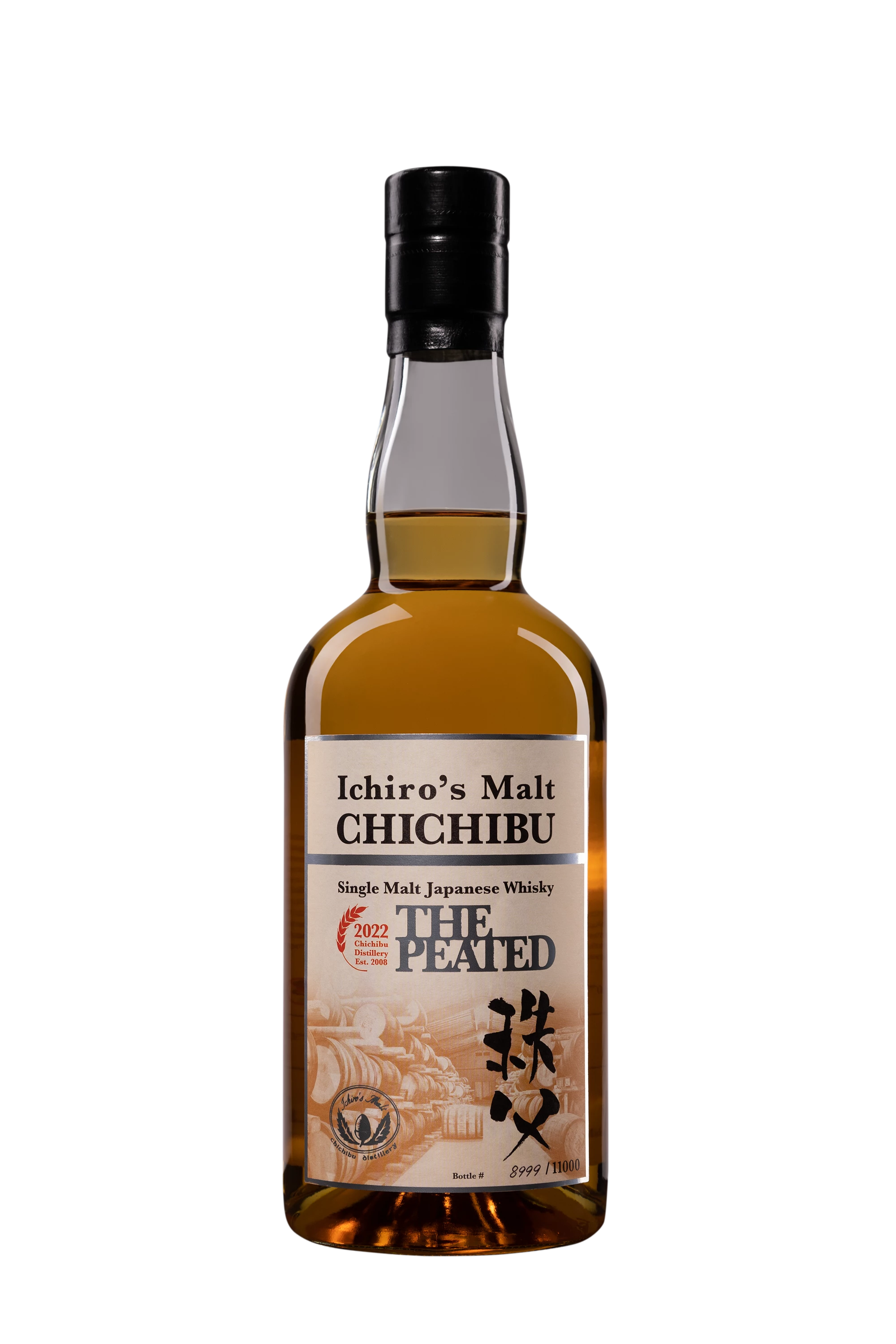 Ichiro's Malt Chichibu - Single Malt Japanese Whisky "The Peated - 2022" 53.5° Giftbox, 70cl