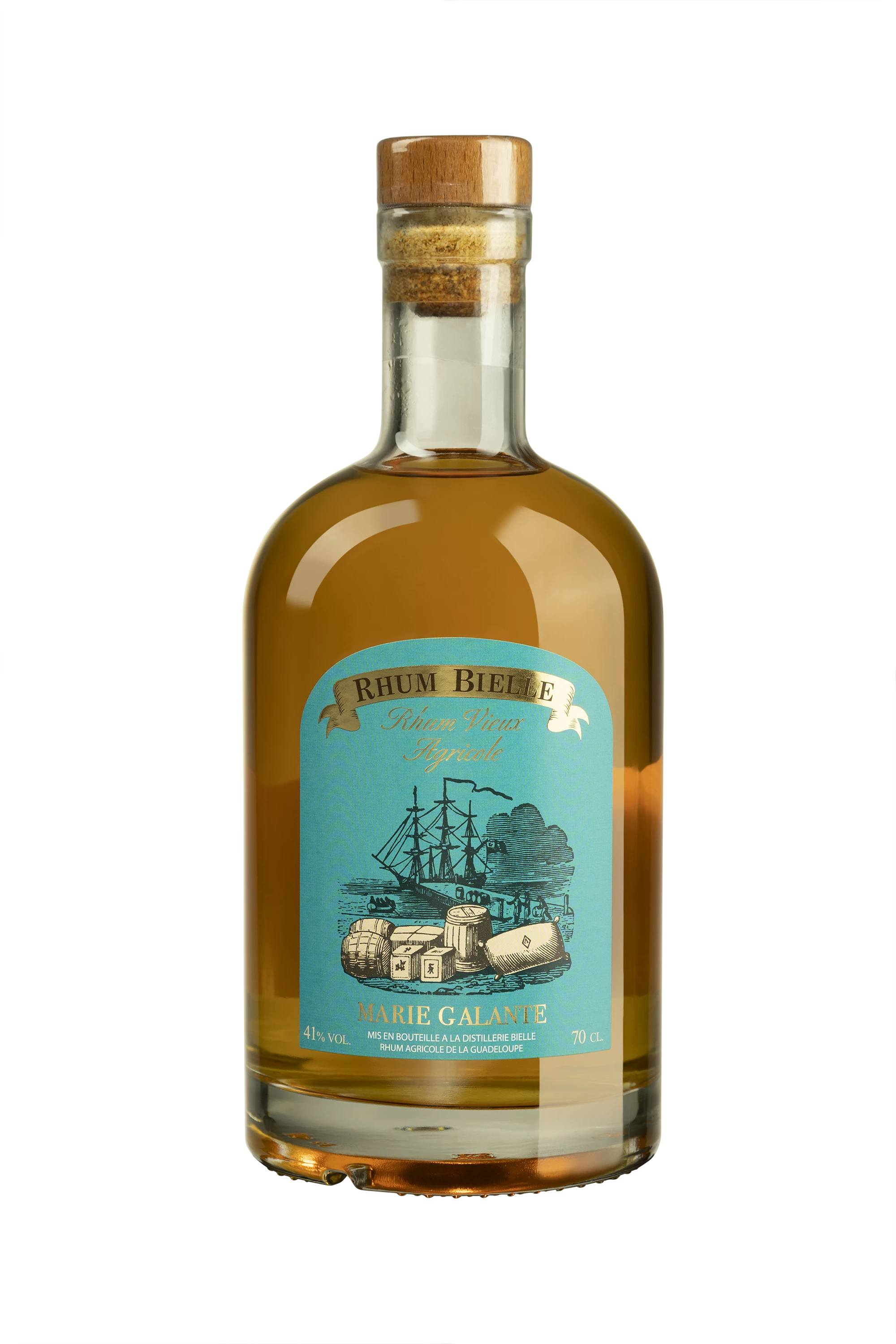 Bielle - Rhum Vieux Agricole de Guadeloupe "3 Ans" Brun 41°, 70cl