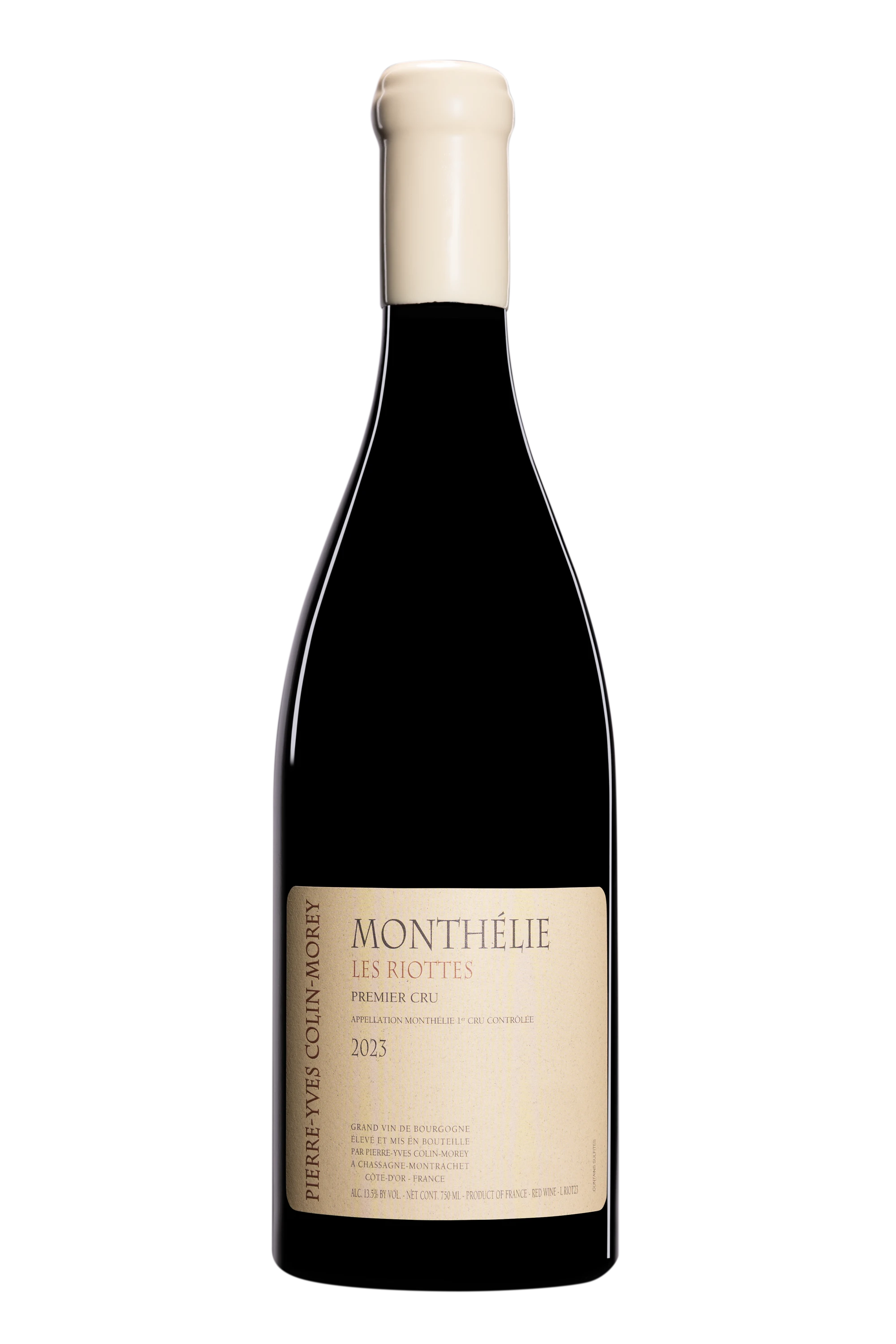 Domaine Pierre-Yves Colin-Morey - Monthélie 1er Cru "Les Riottes" Rouge 2023 13.5°, 75cl