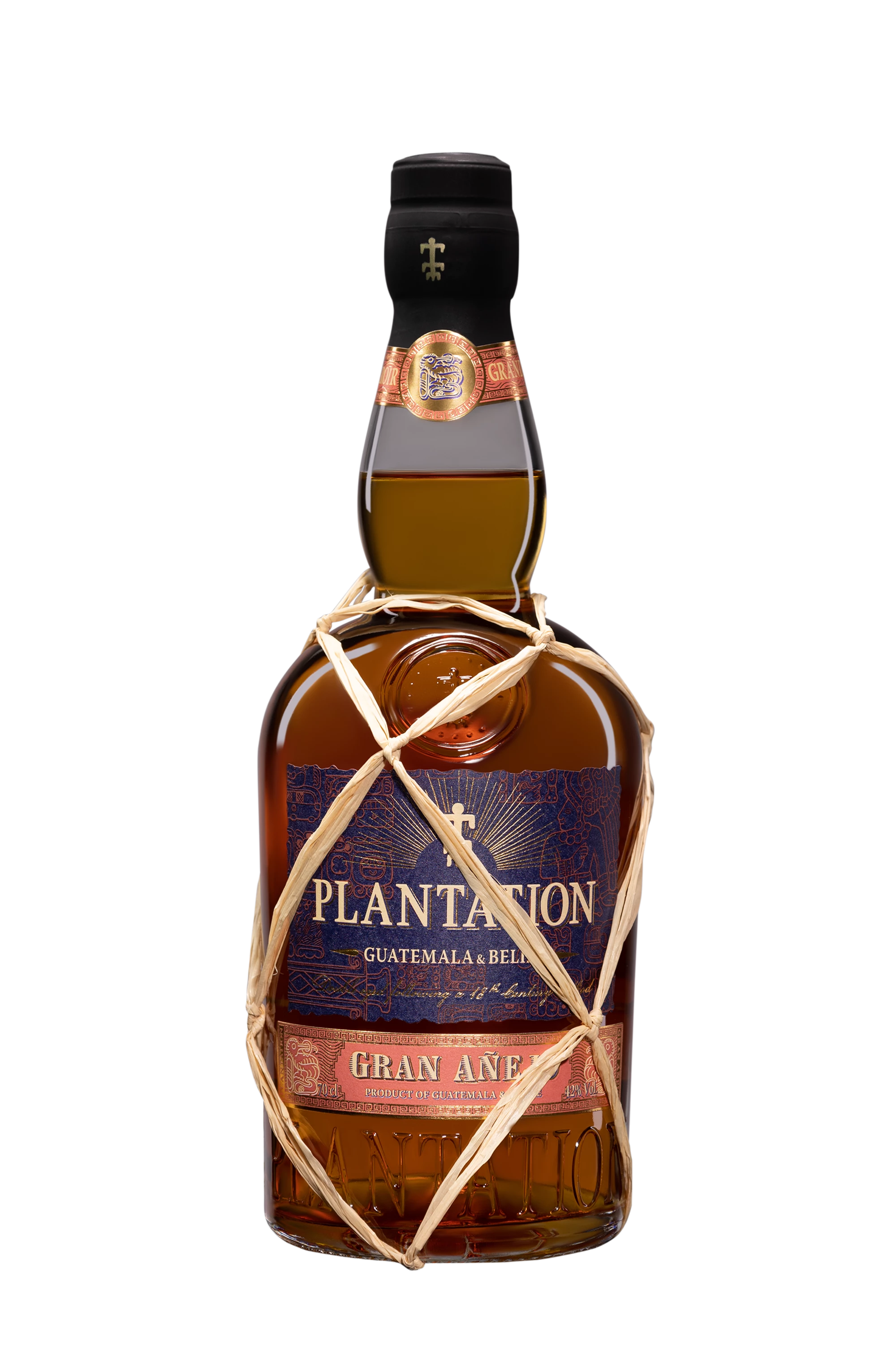 Plantation - Molasses Barbados Rhum "Gran Anejo" Brun 42° Giftbox, 70cl