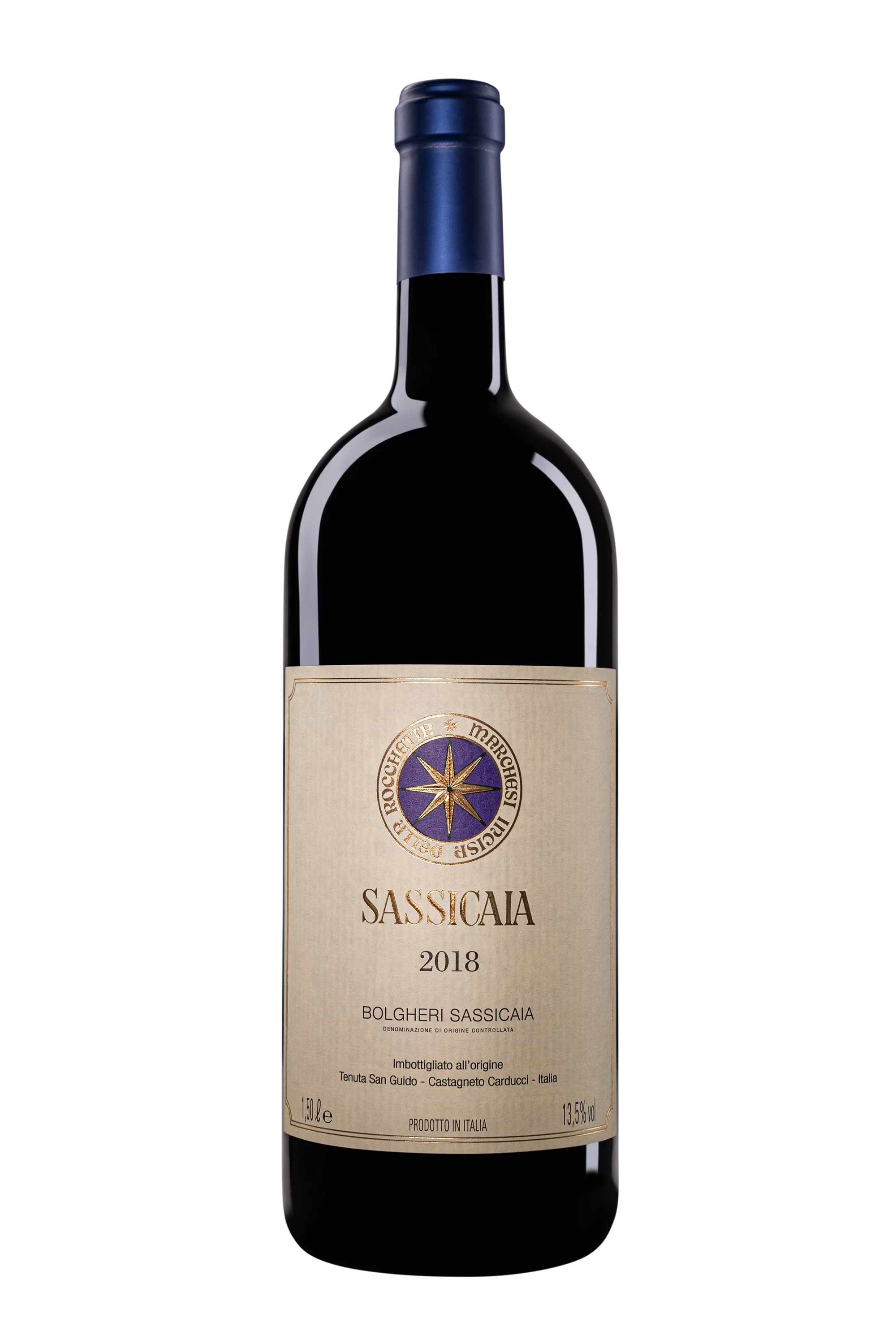 Tenuta San Guido - Bolgheri "Sassicaia" Rouge 2018 13.5° Silk paper, 150cl