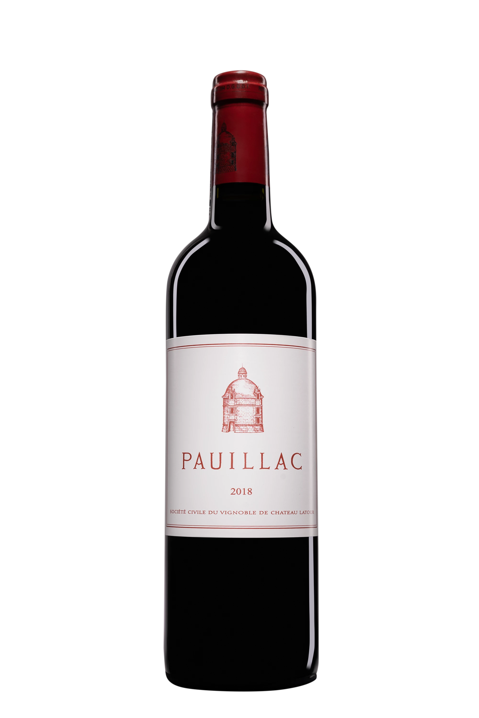 Château Latour - Pauillac "Pauillac de Latour - Troisième Vin de Château Latour" Rouge 2018 14°, 75cl