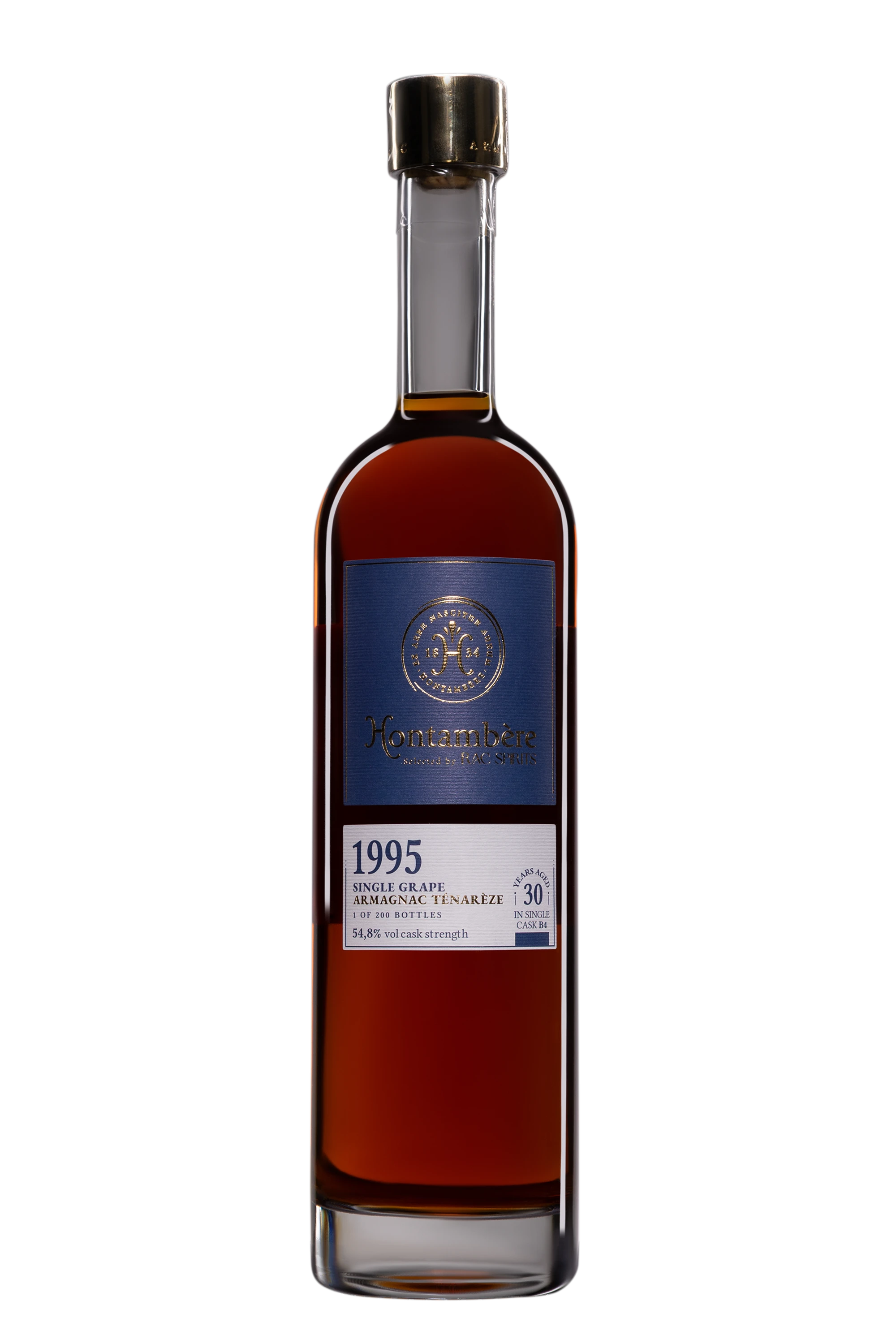 Château de Hontambère - Armagnac-Ténazères "Rare Armagnac Collection by Hontambère" 1995 54.8° Giftbox, 70cl