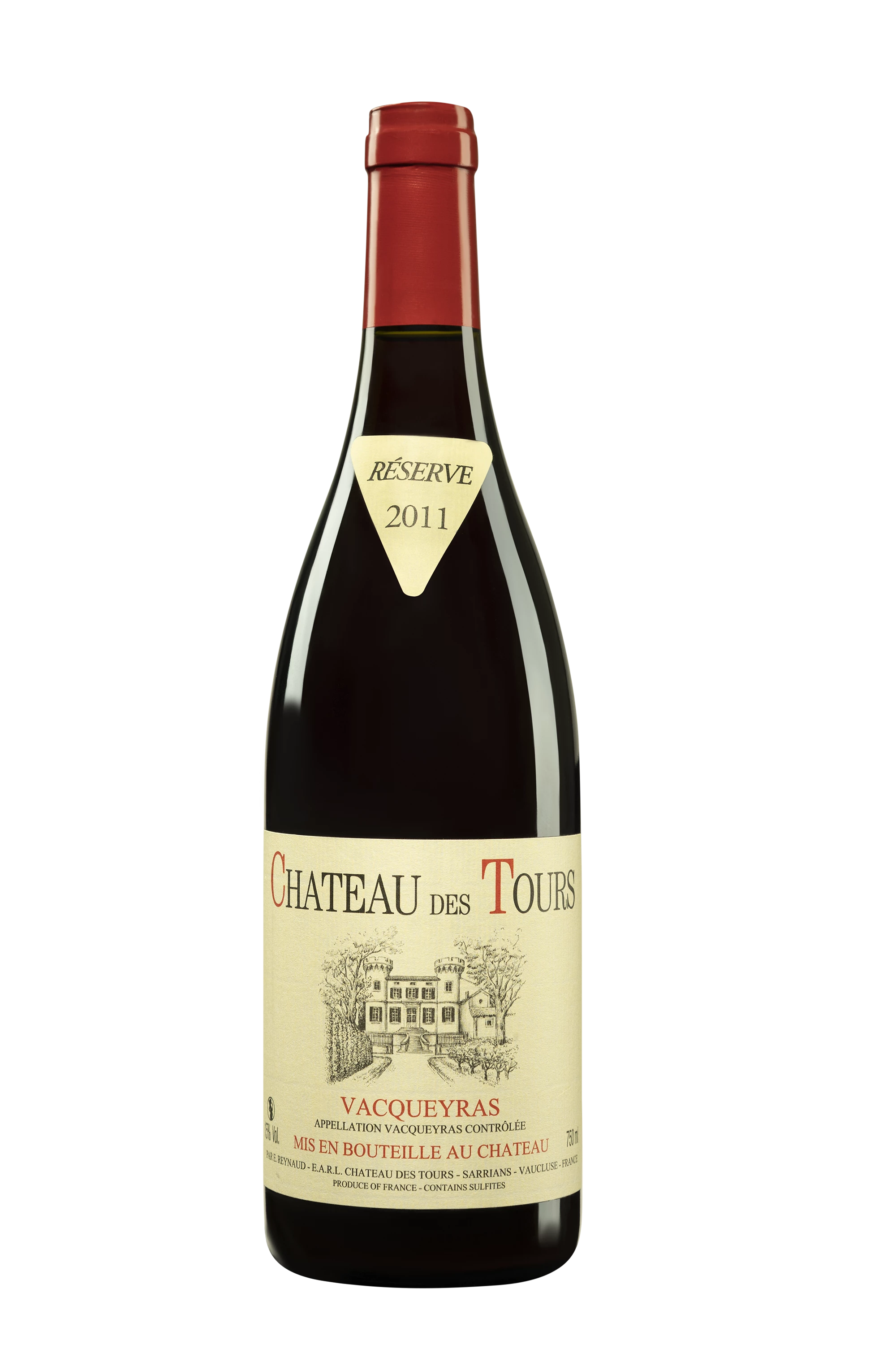 Château des Tours - Vacqueyras Rouge 2011 15°, 75cl