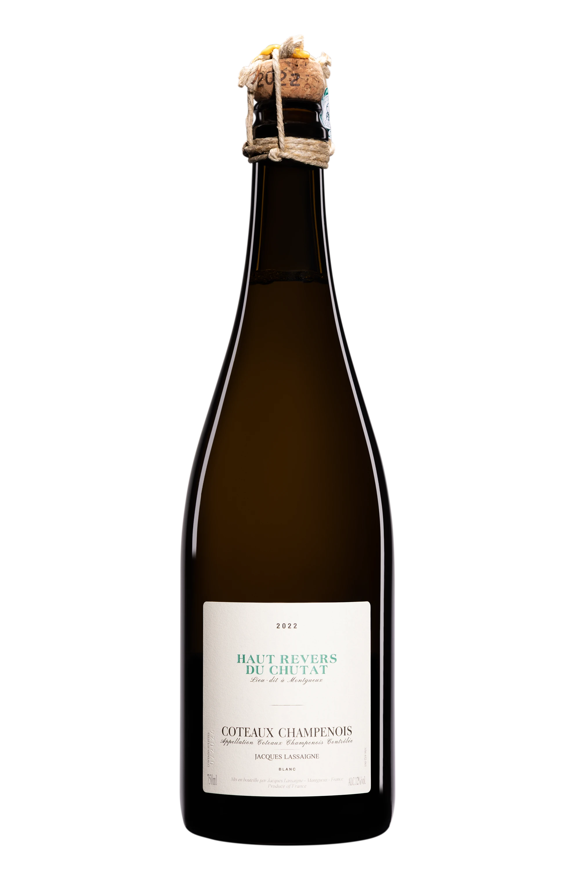 Domaine Jacques Lassaigne - Coteaux Champenois "Haut Revers du Chutat" Blanc 2022 12°, 75cl
