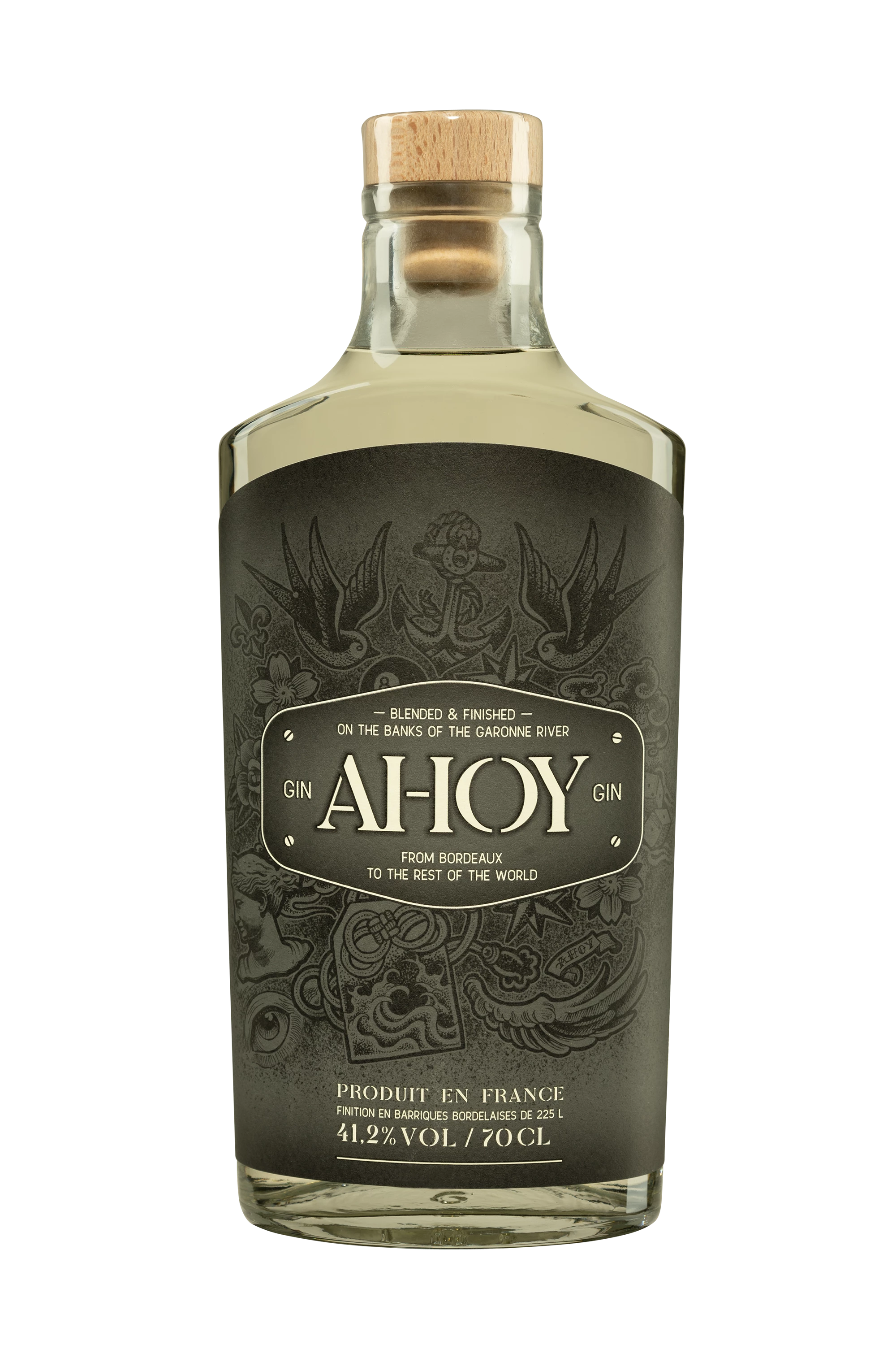 Lucien Bernard - Gin "Ahoy" Blanc 41.2°, 70cl